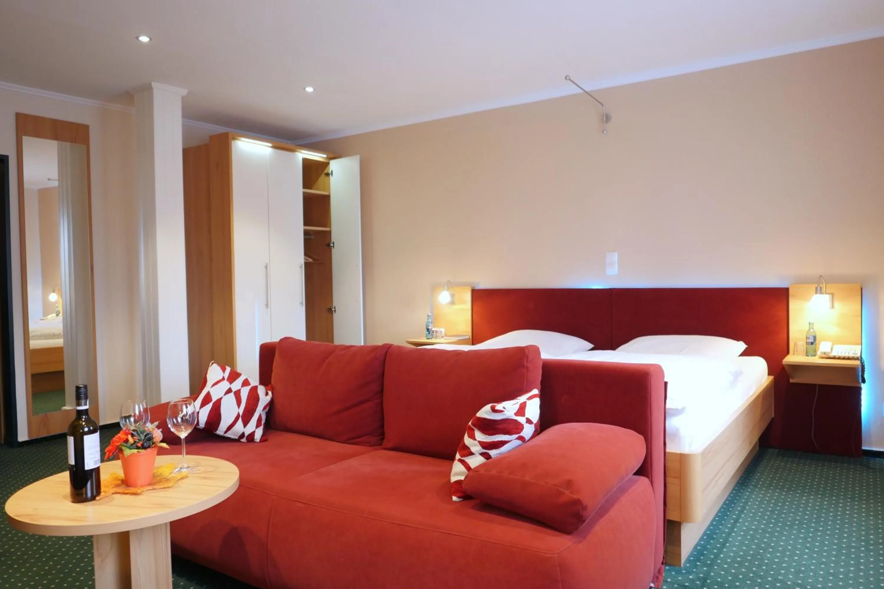 Bed in Gasthof Vossbur