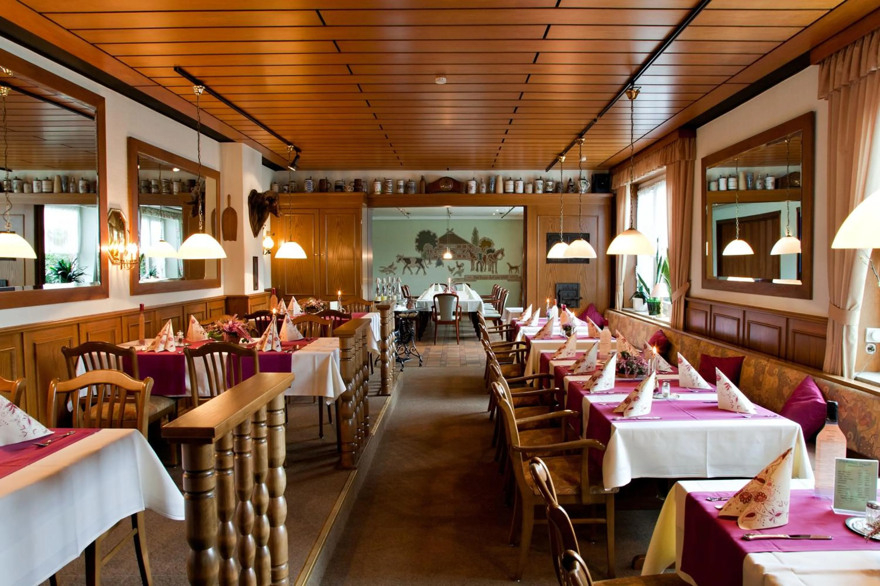 Food and drinks in Gasthof Vossbur