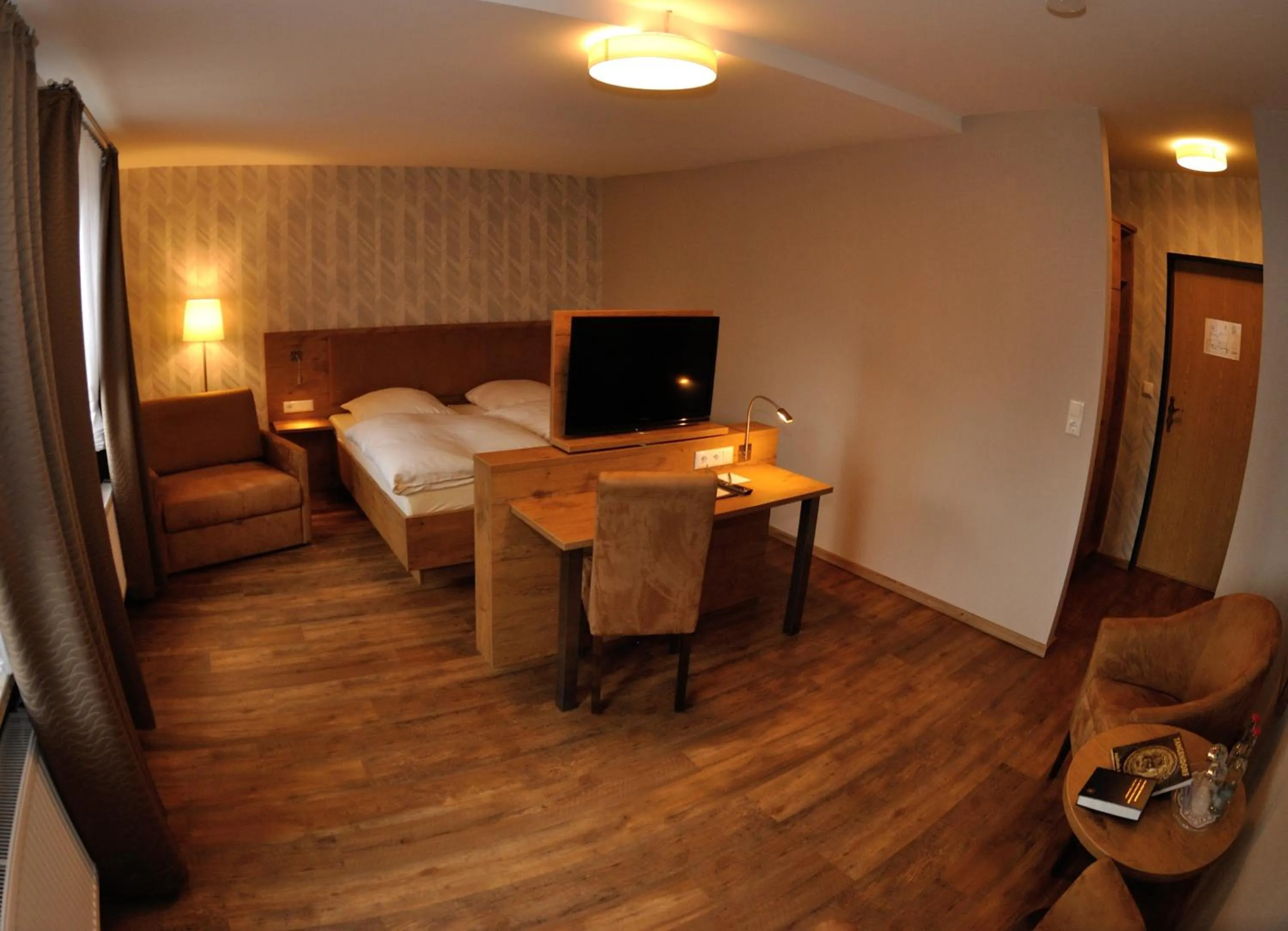 Bed in Gasthof Vossbur