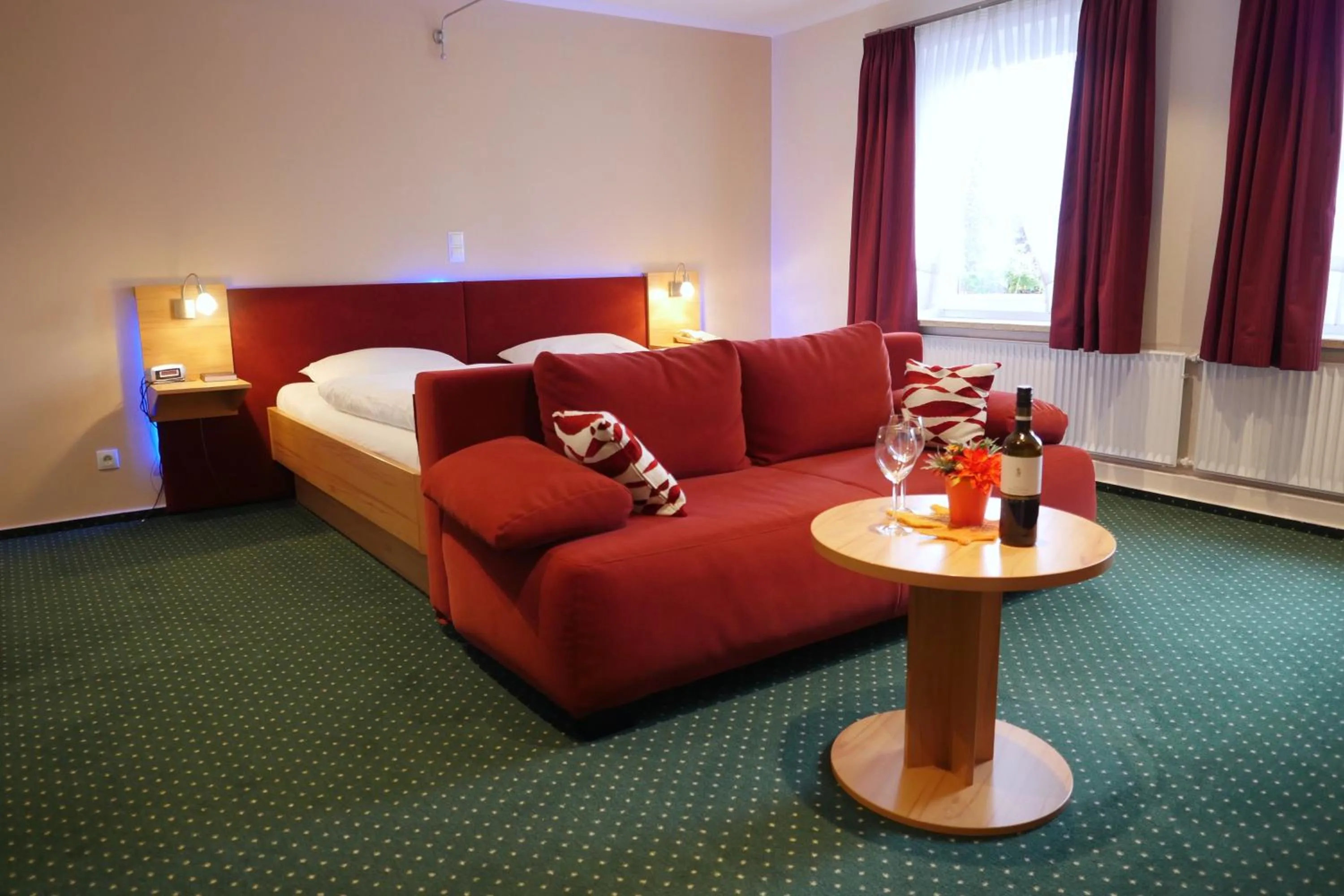 Bed in Gasthof Vossbur