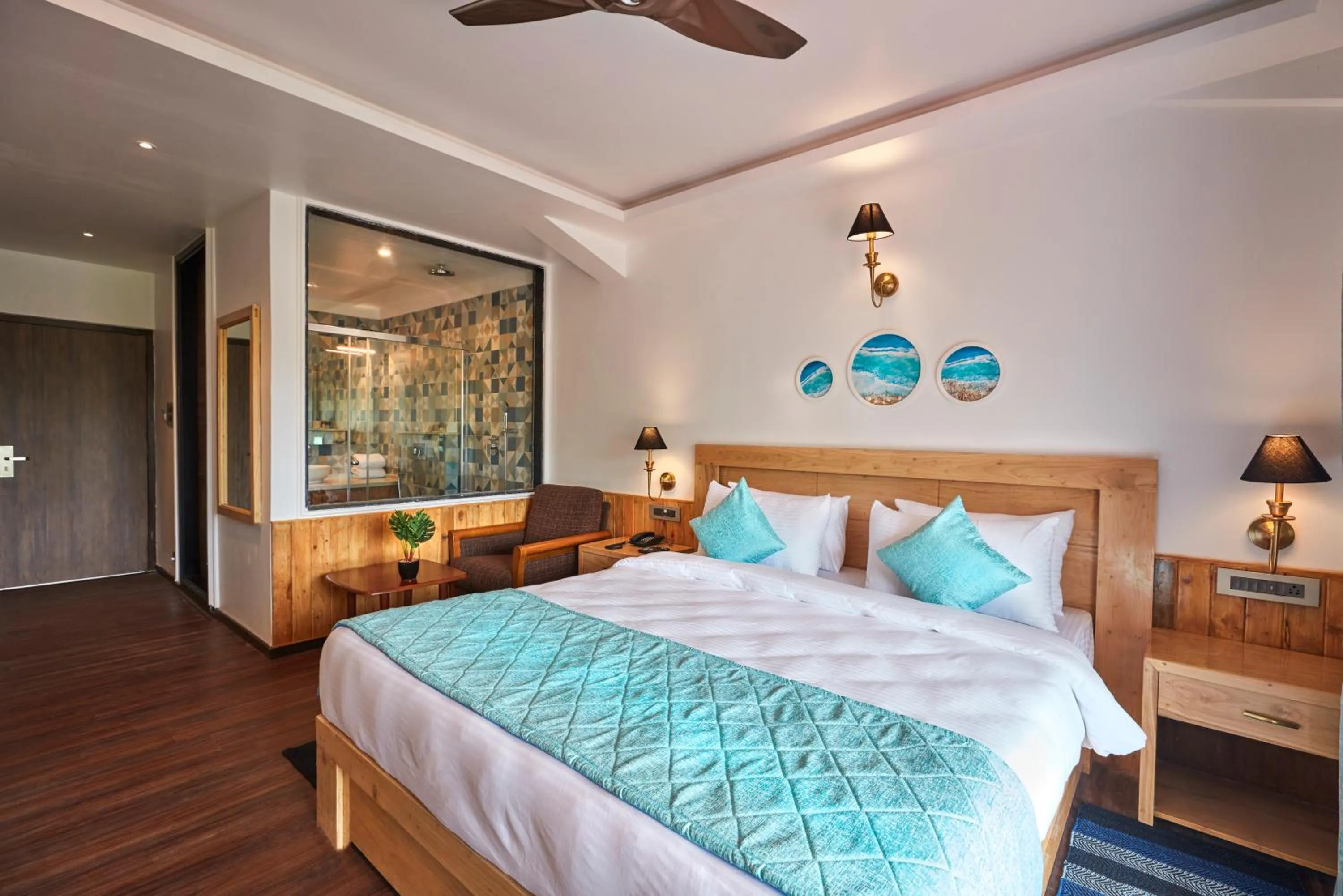 Bedroom, Bed in Sea Queen Beach Resort & Spa