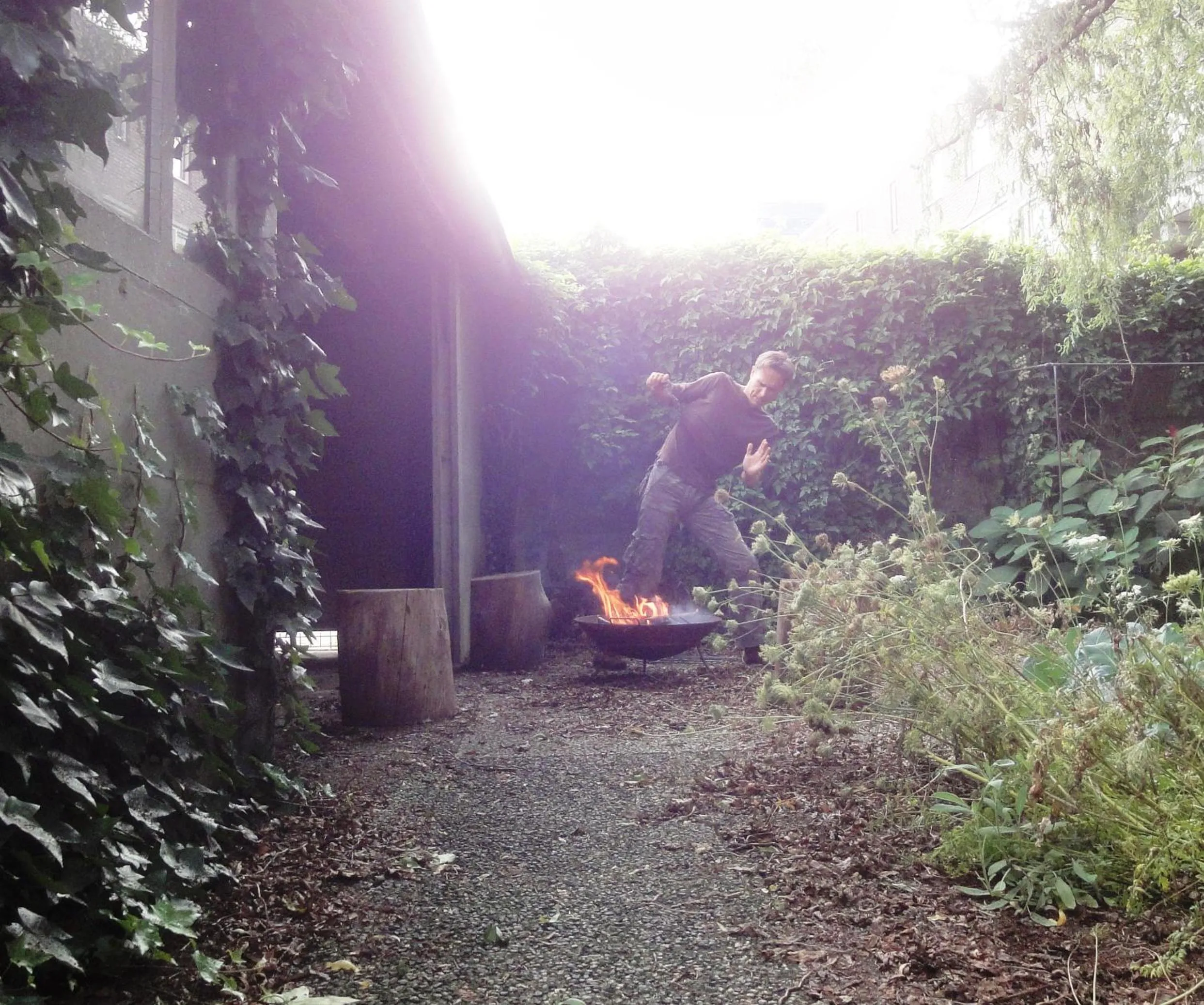 BBQ facilities in Frank's Backpackers