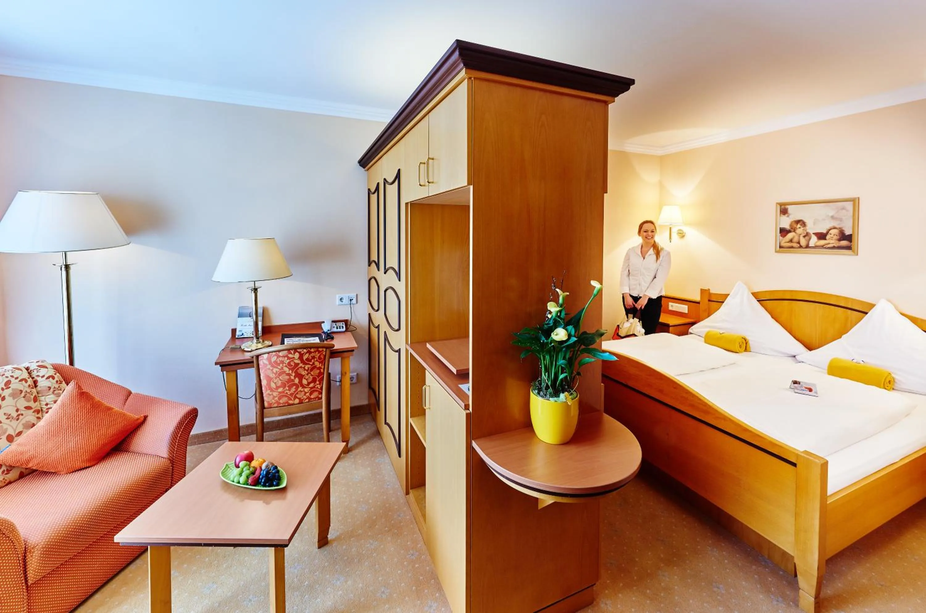 Photo of the whole room, Bed in AKZENT Hotel Bayerwald-Residenz