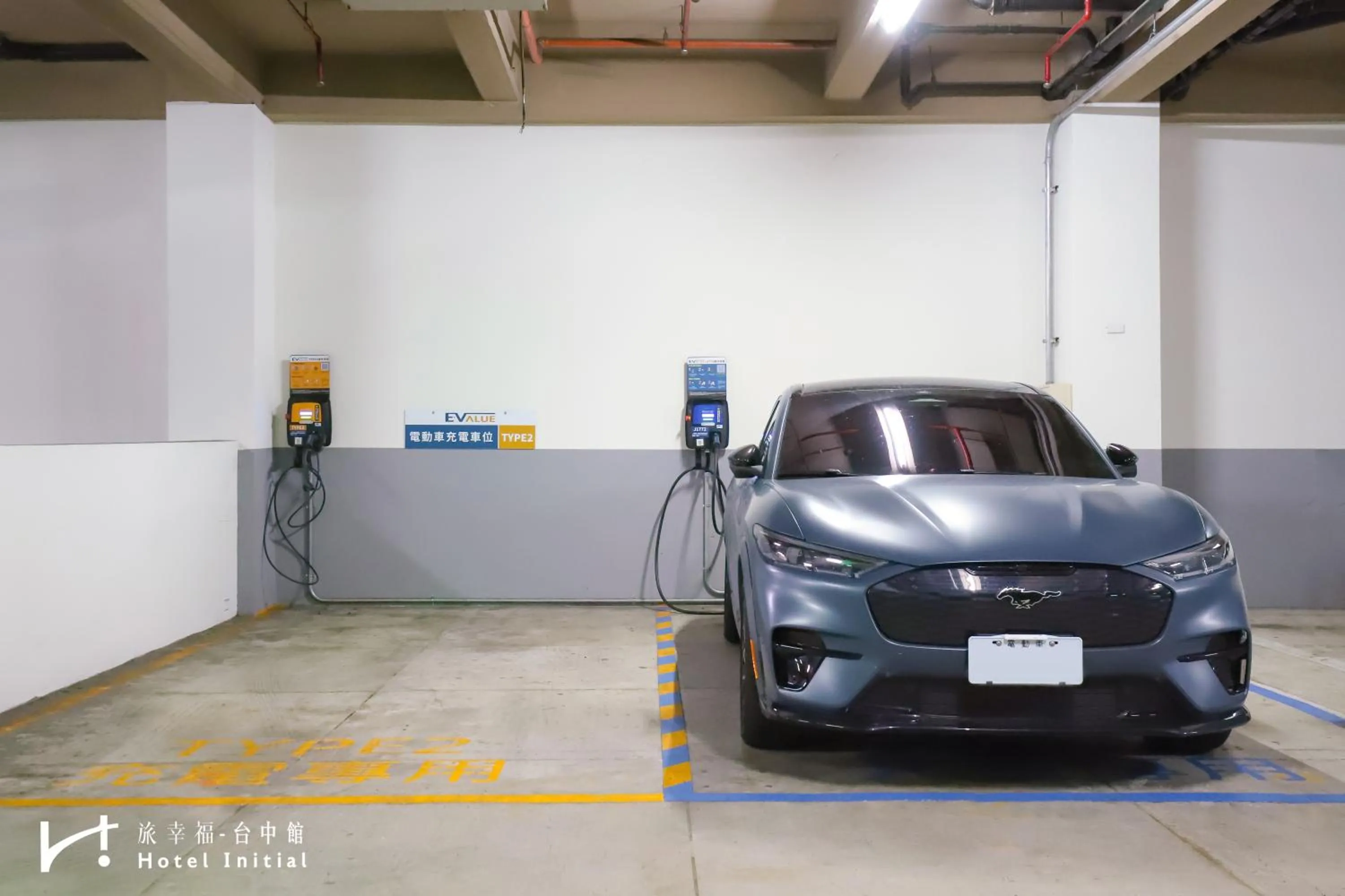 Parking in Hotel Initial-Taichung
