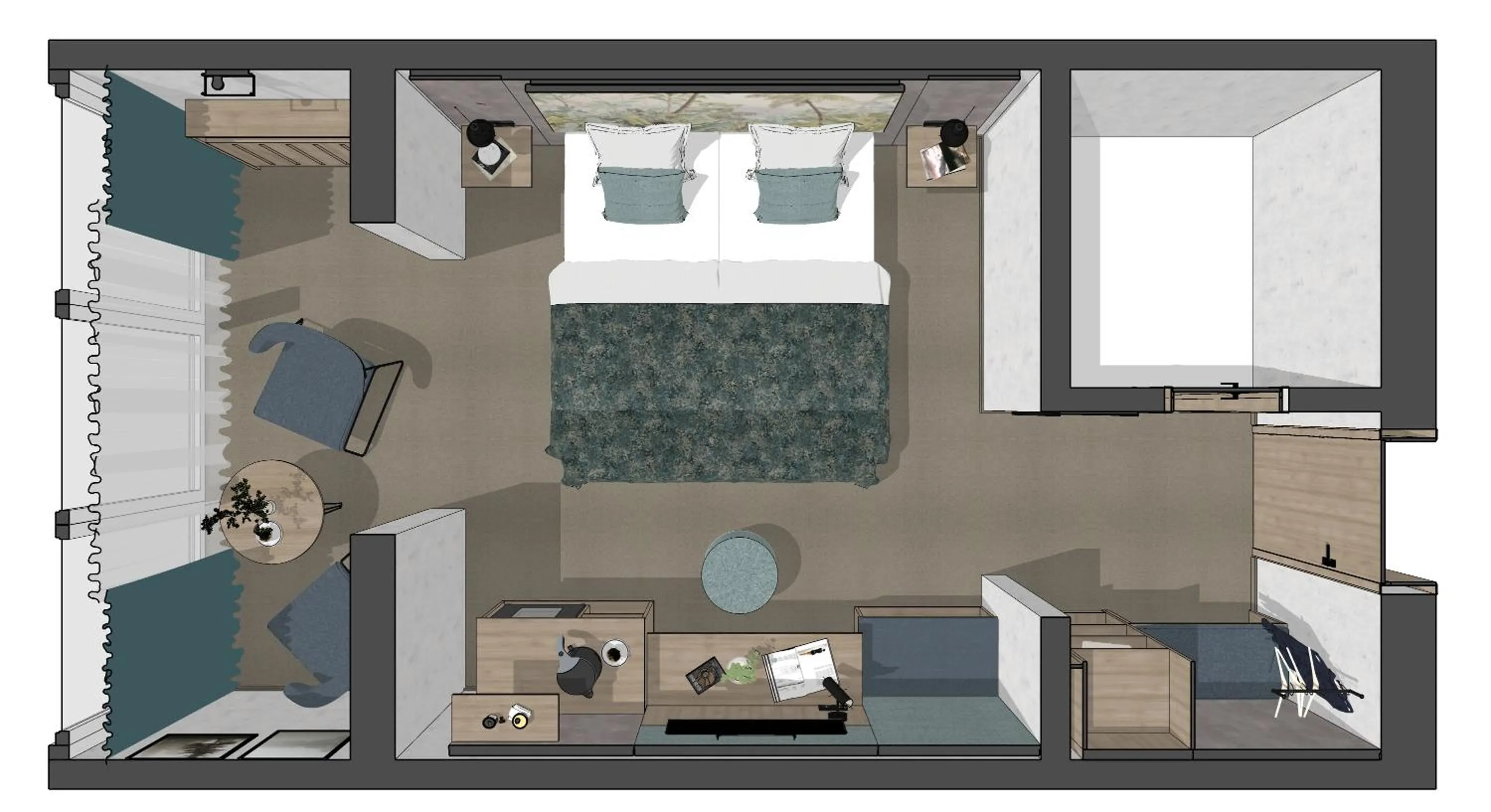 Photo of the whole room in Insel Hotel Bonn - Superior