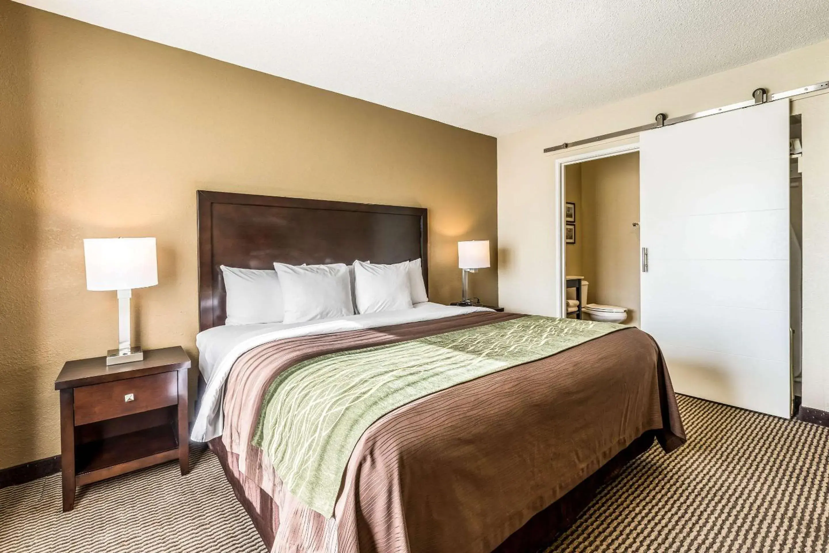 Bedroom, Bed in Comfort Inn Detroit Downtown Bedroom, Bed in Comfort Inn Detroit Downtown