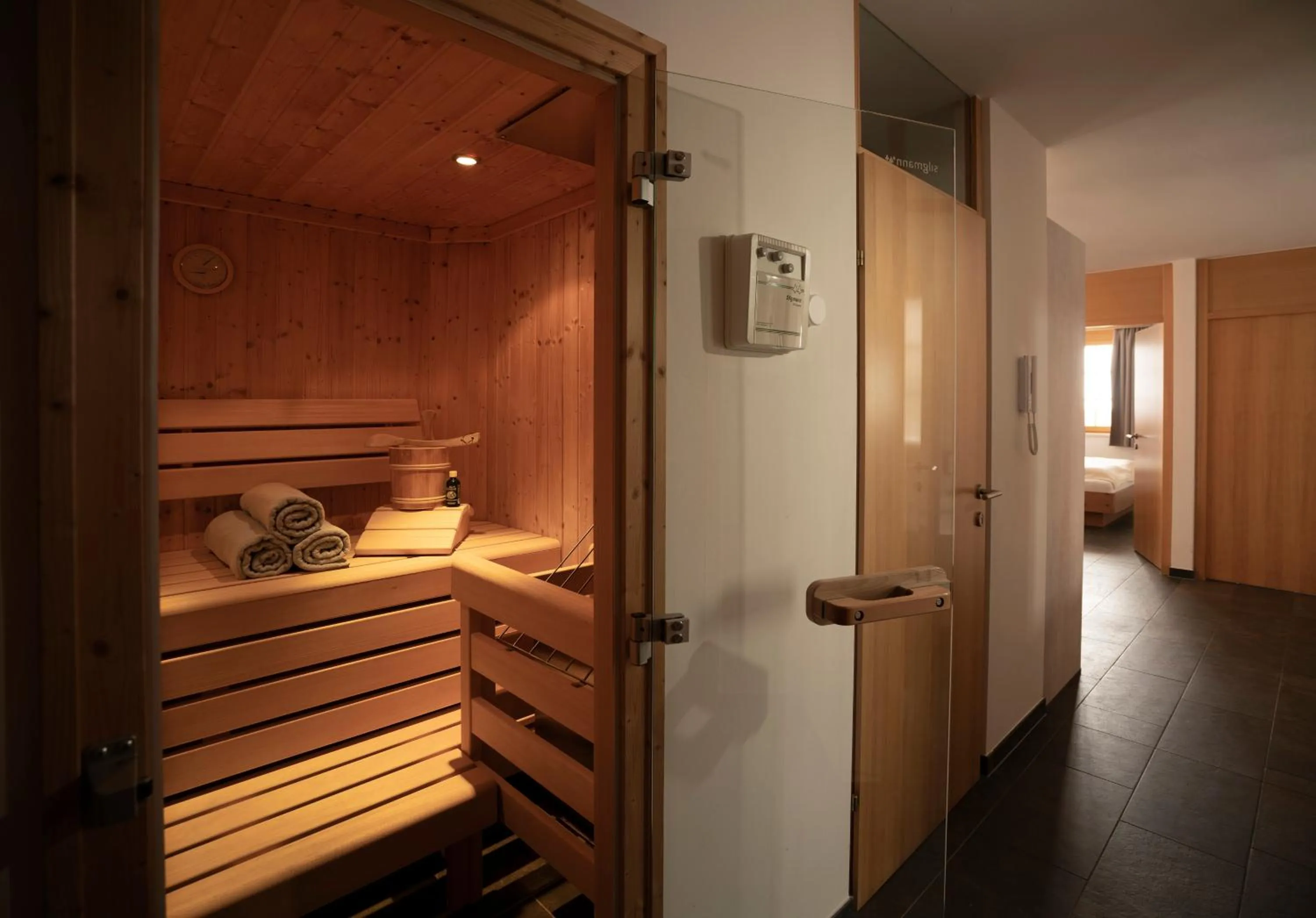Sauna in AlpinLodges Kühtai