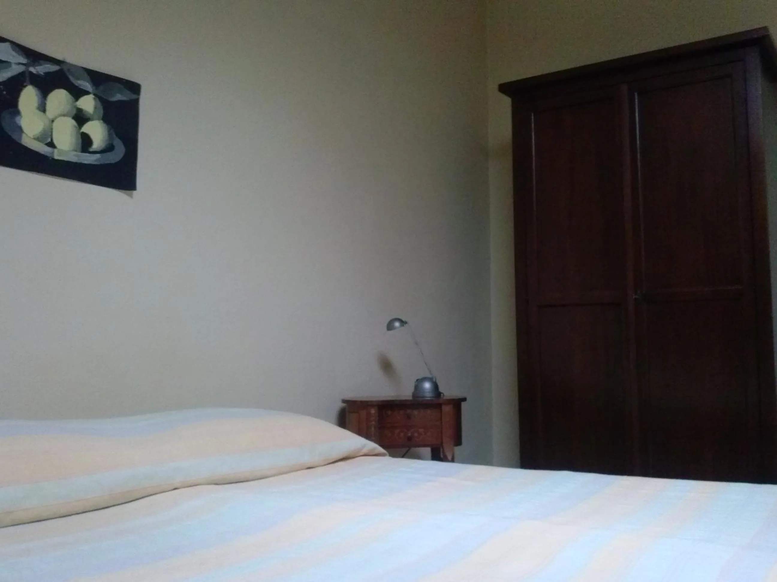 Decorative detail, Bed in Mansarda Raggio Di Sole