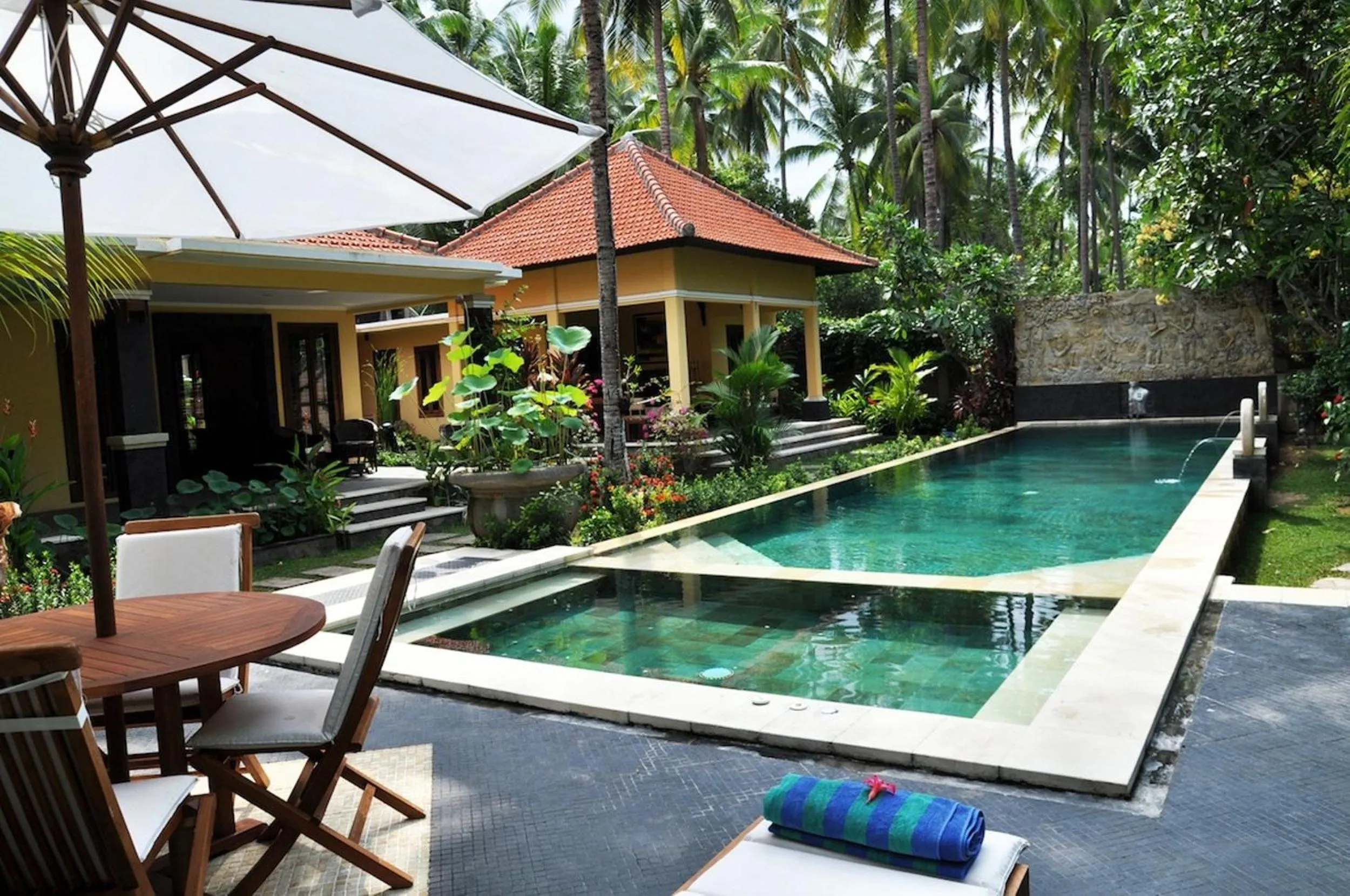 Pool view in Bali au Naturel