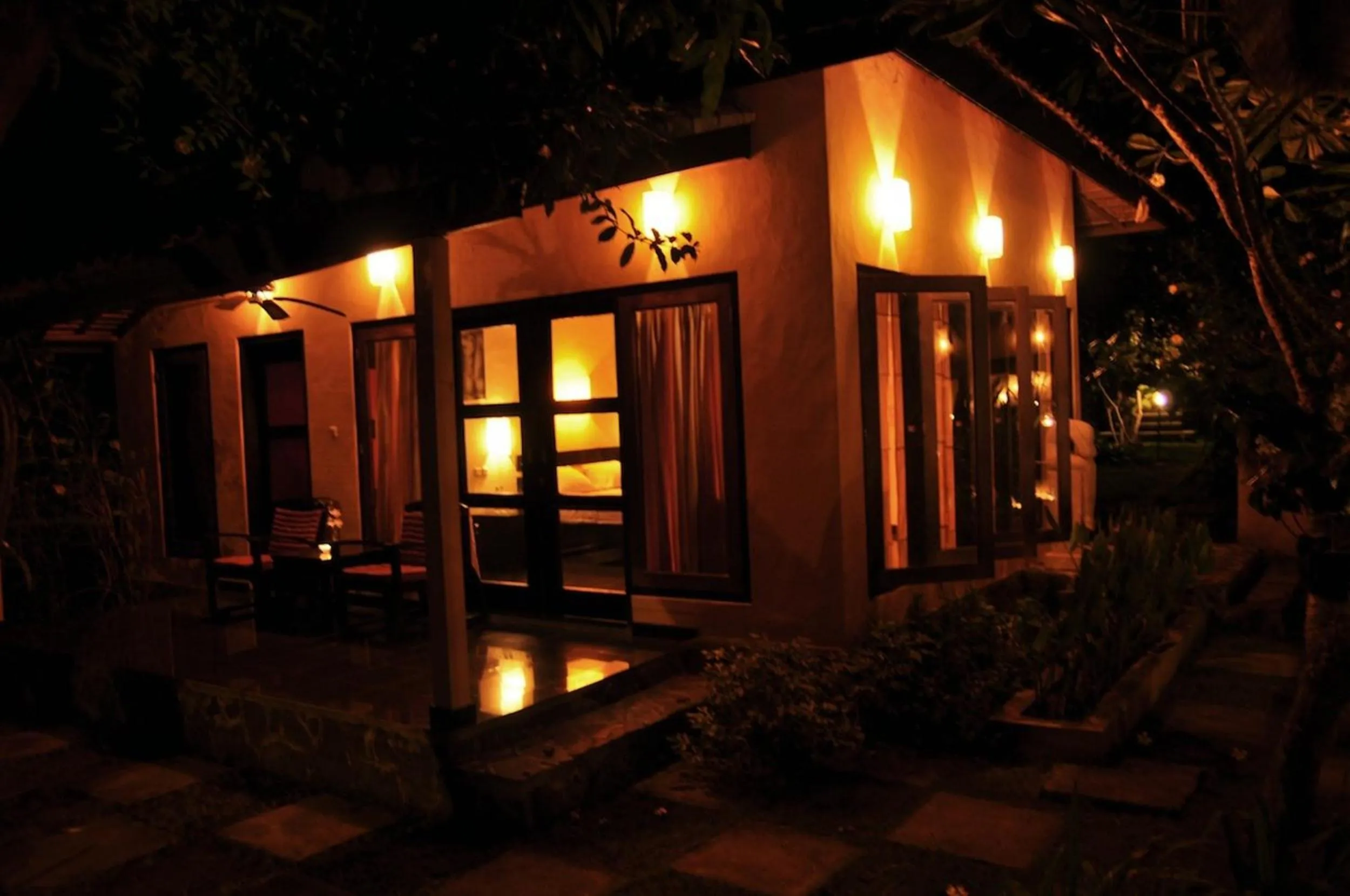 Facade/entrance in Bali au Naturel