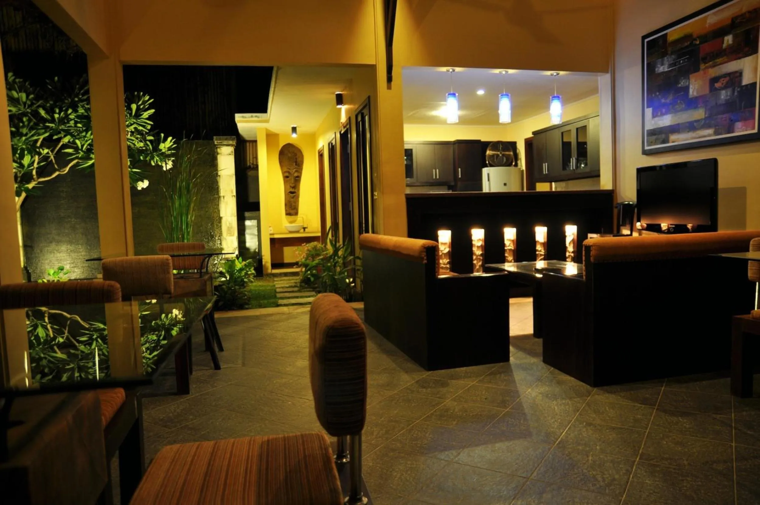 Seating area in Bali au Naturel