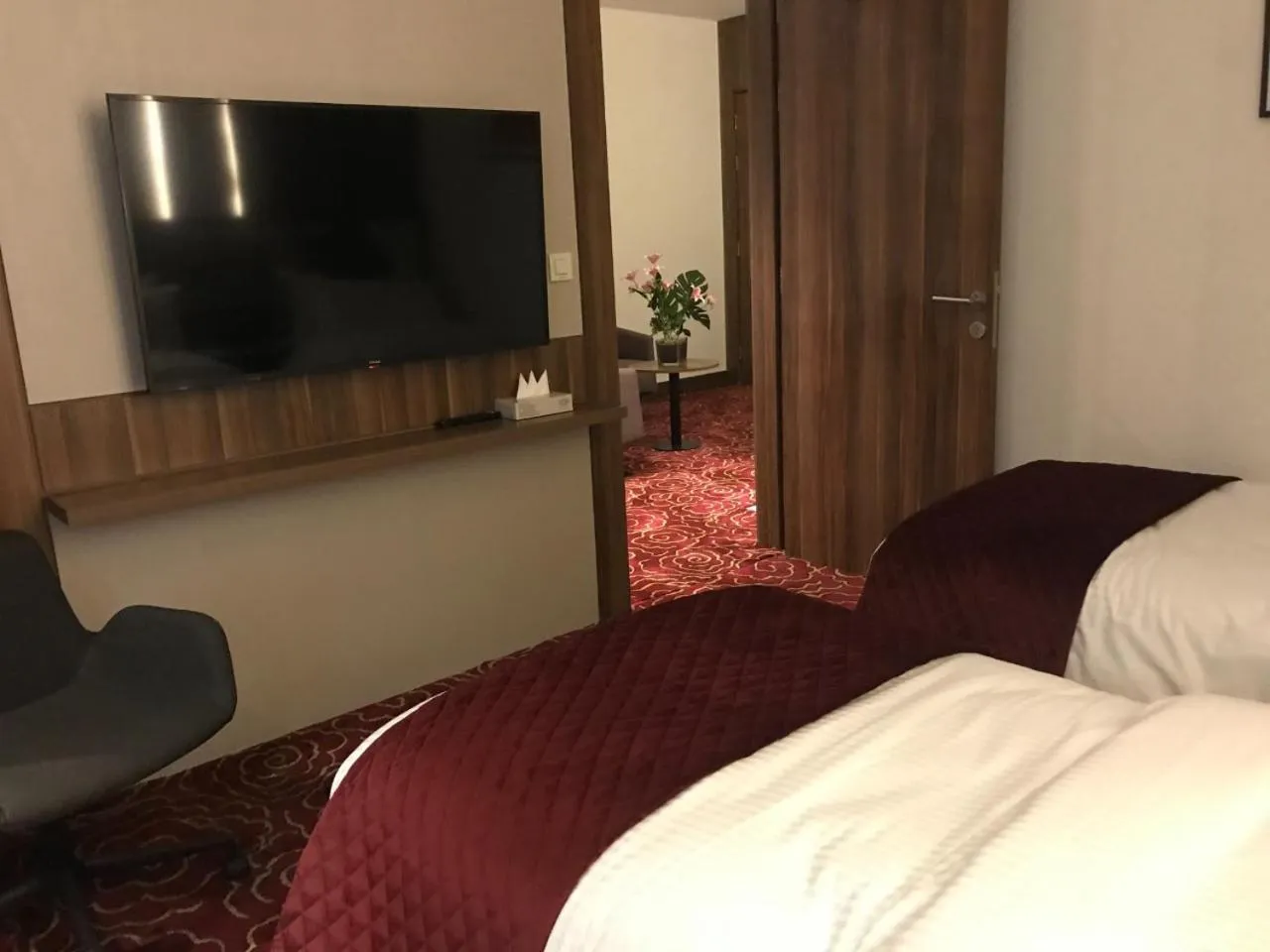 Bed in Lilac Hotel - Amman