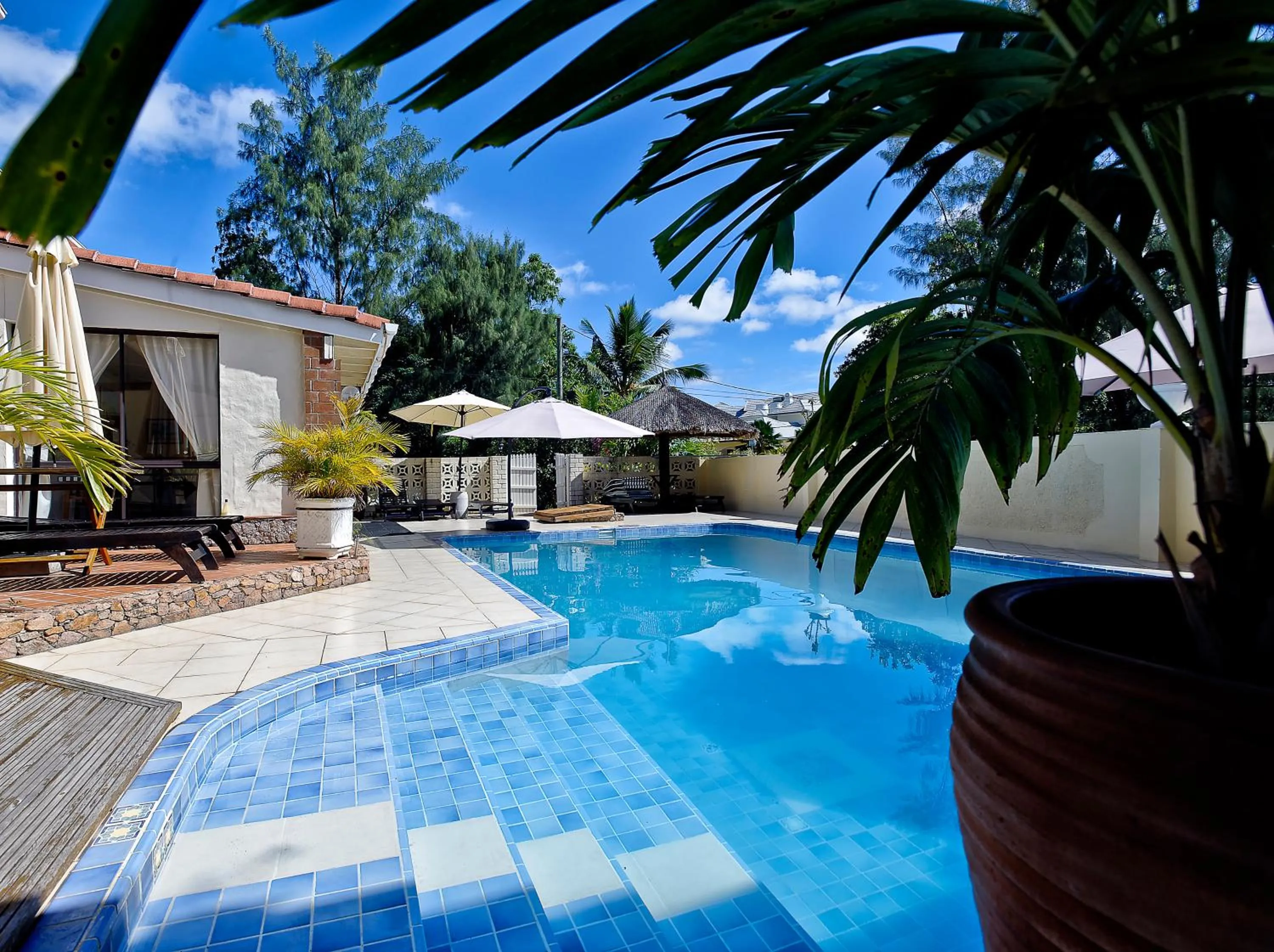 Facade/entrance in Carana Hilltop Villa Seychelles