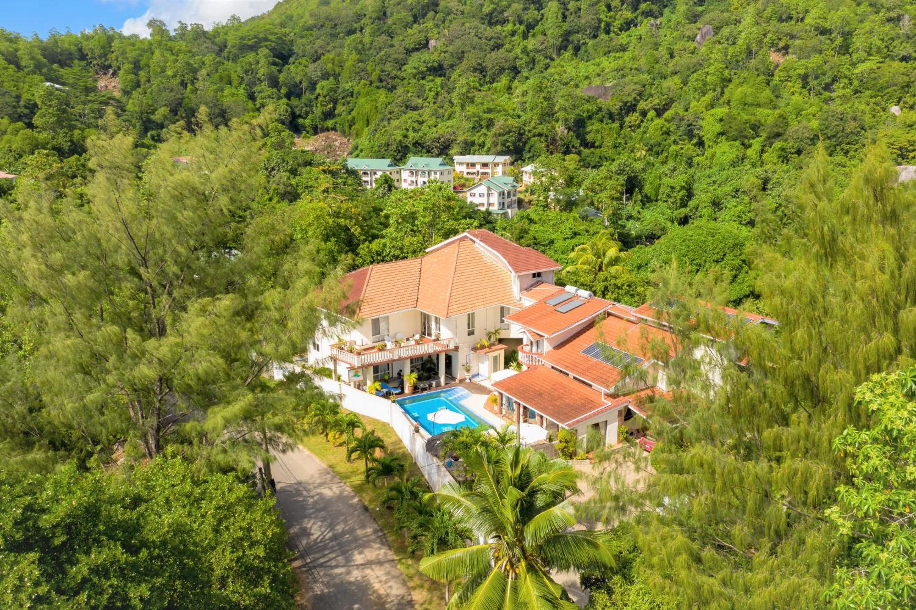 Property building in Carana Hilltop Villa Seychelles