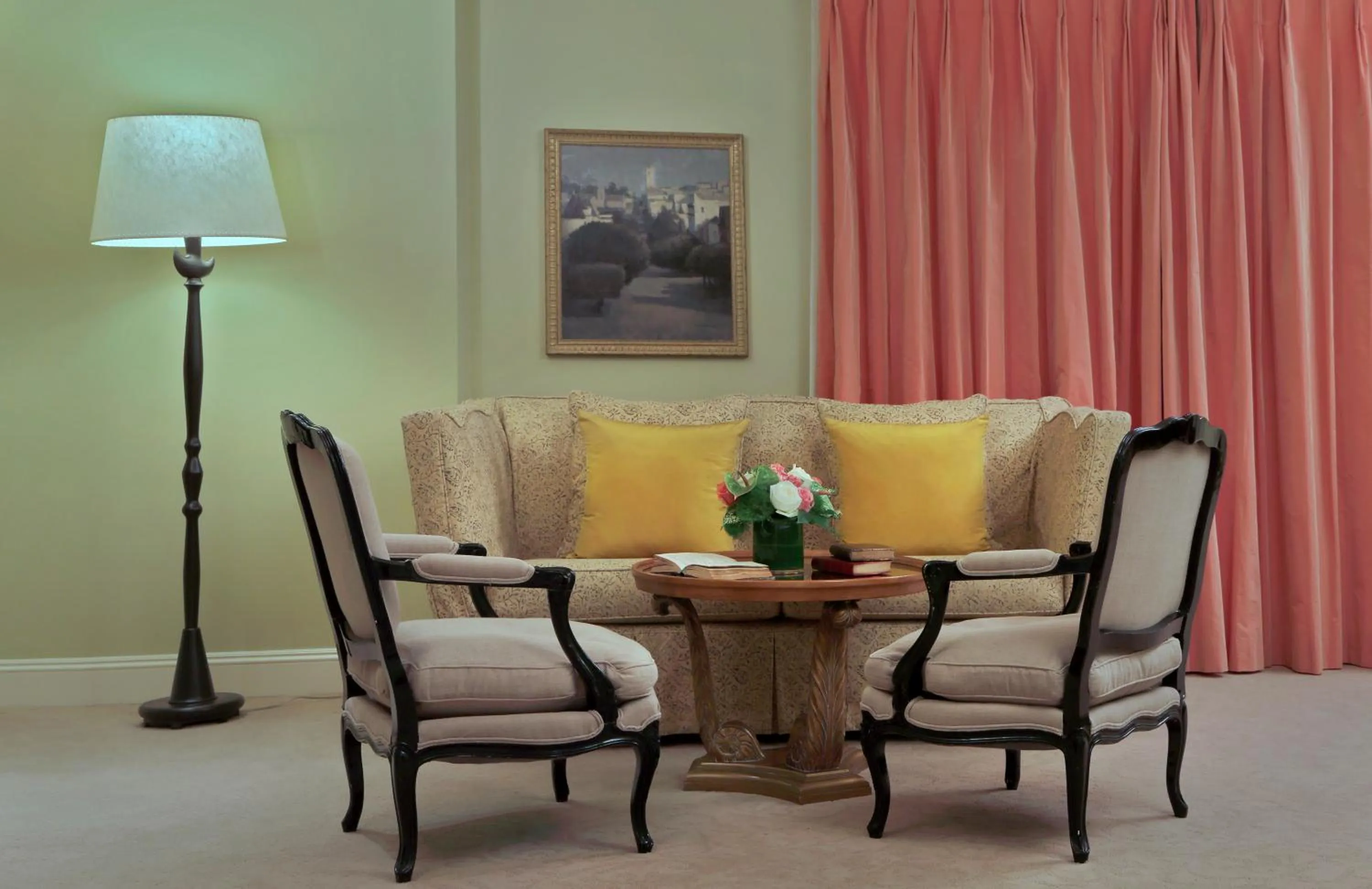 Seating area in Taj Campton Place