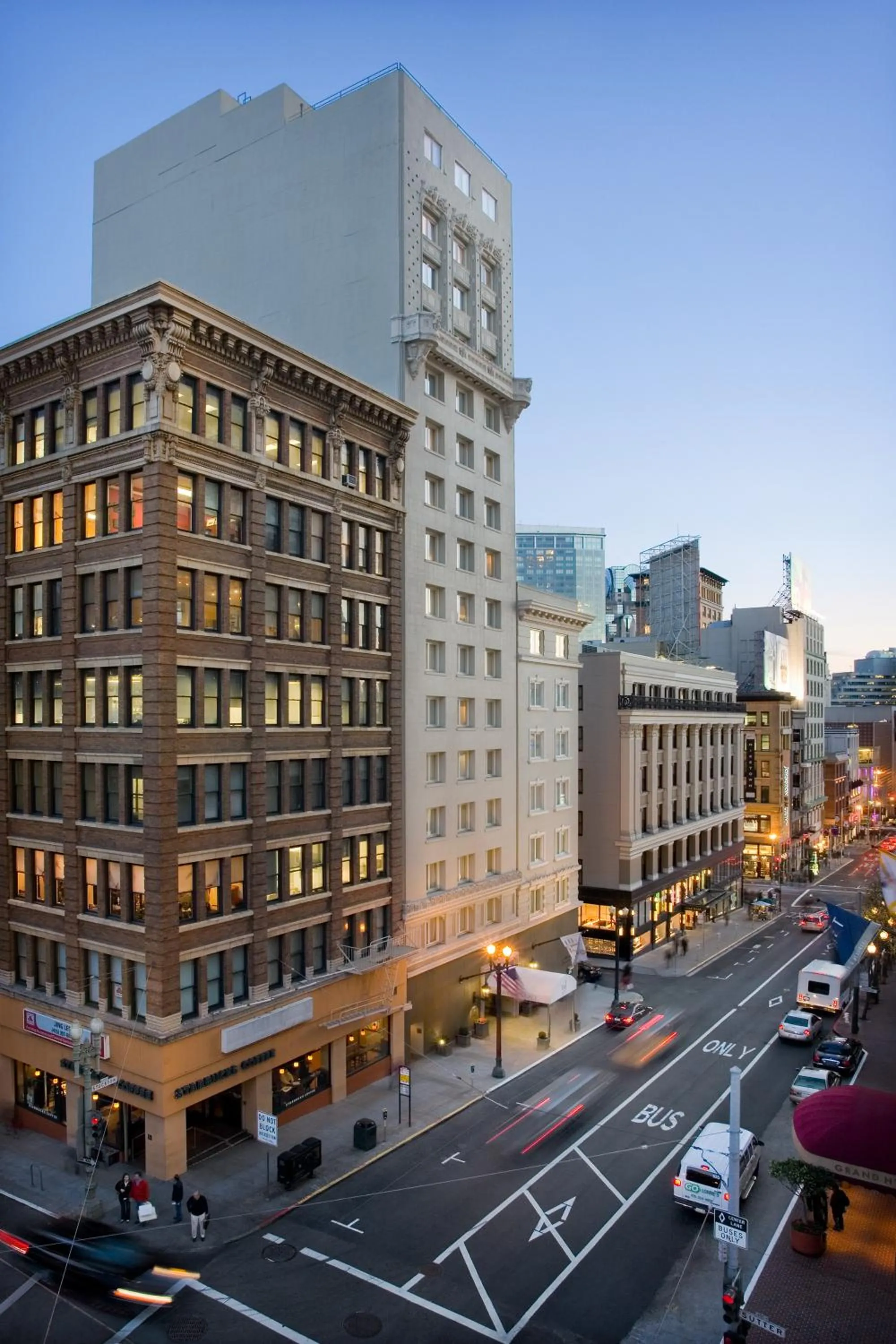 Property building in Taj Campton Place