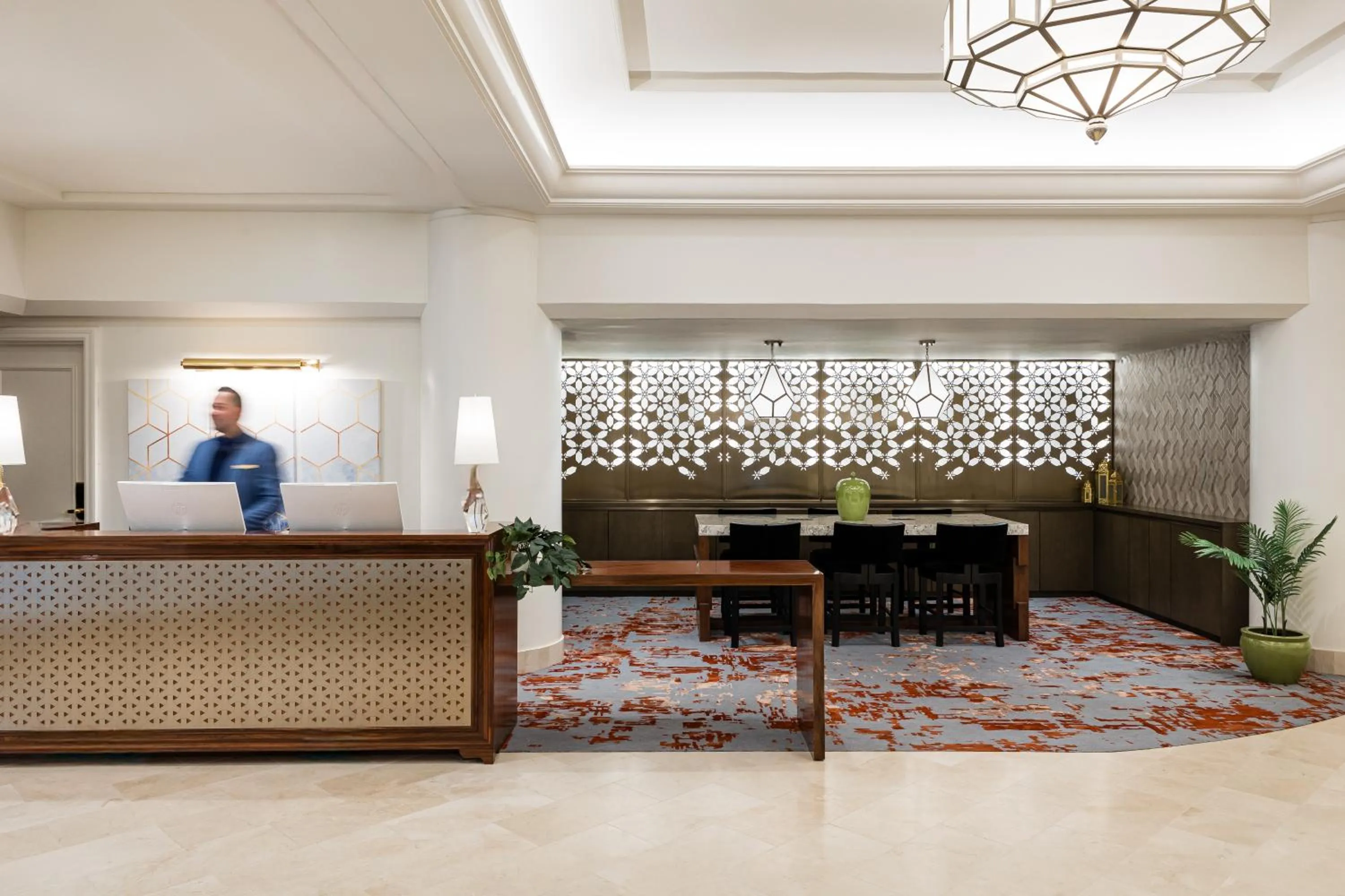 Lobby or reception in Taj Campton Place