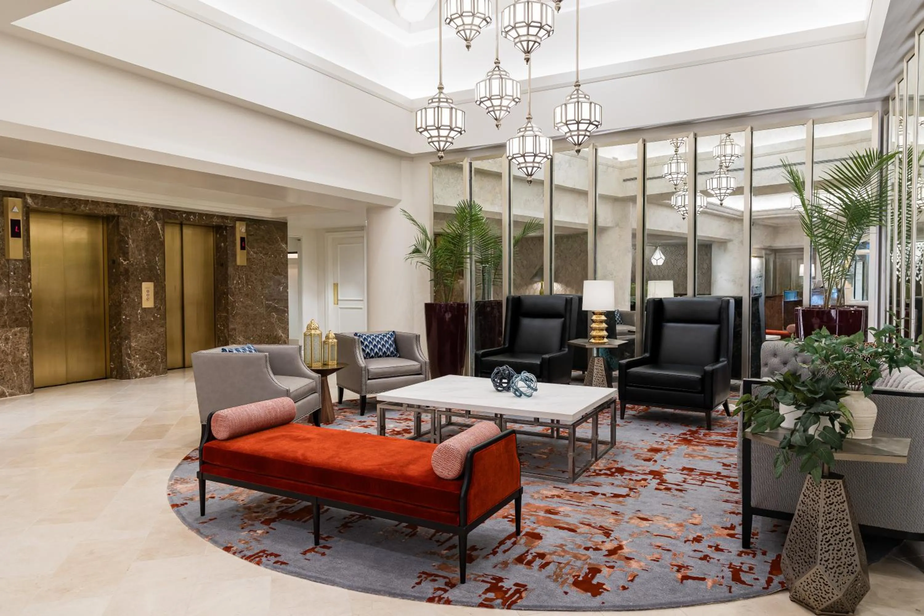 Lobby or reception in Taj Campton Place