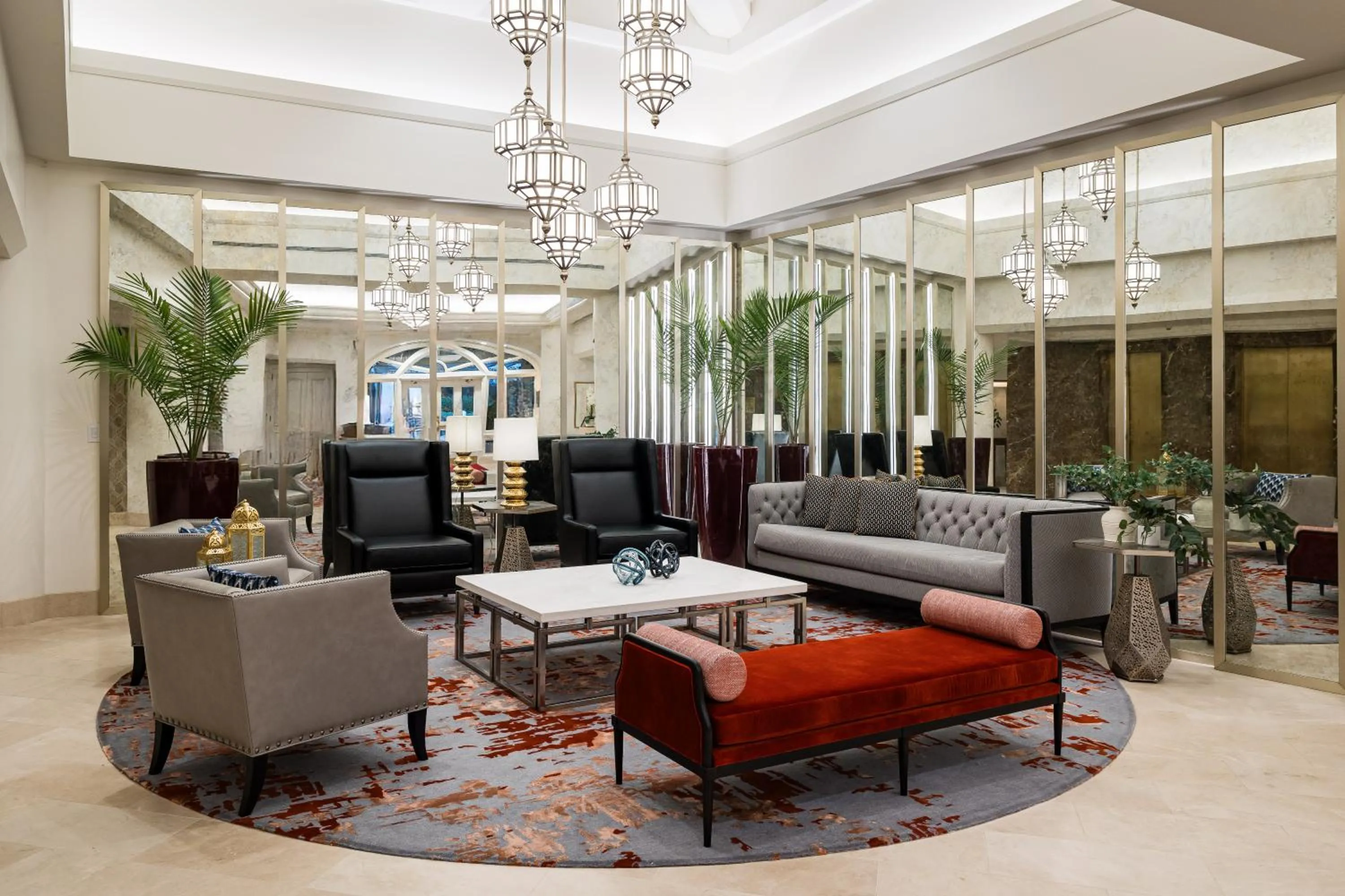 Lobby or reception in Taj Campton Place