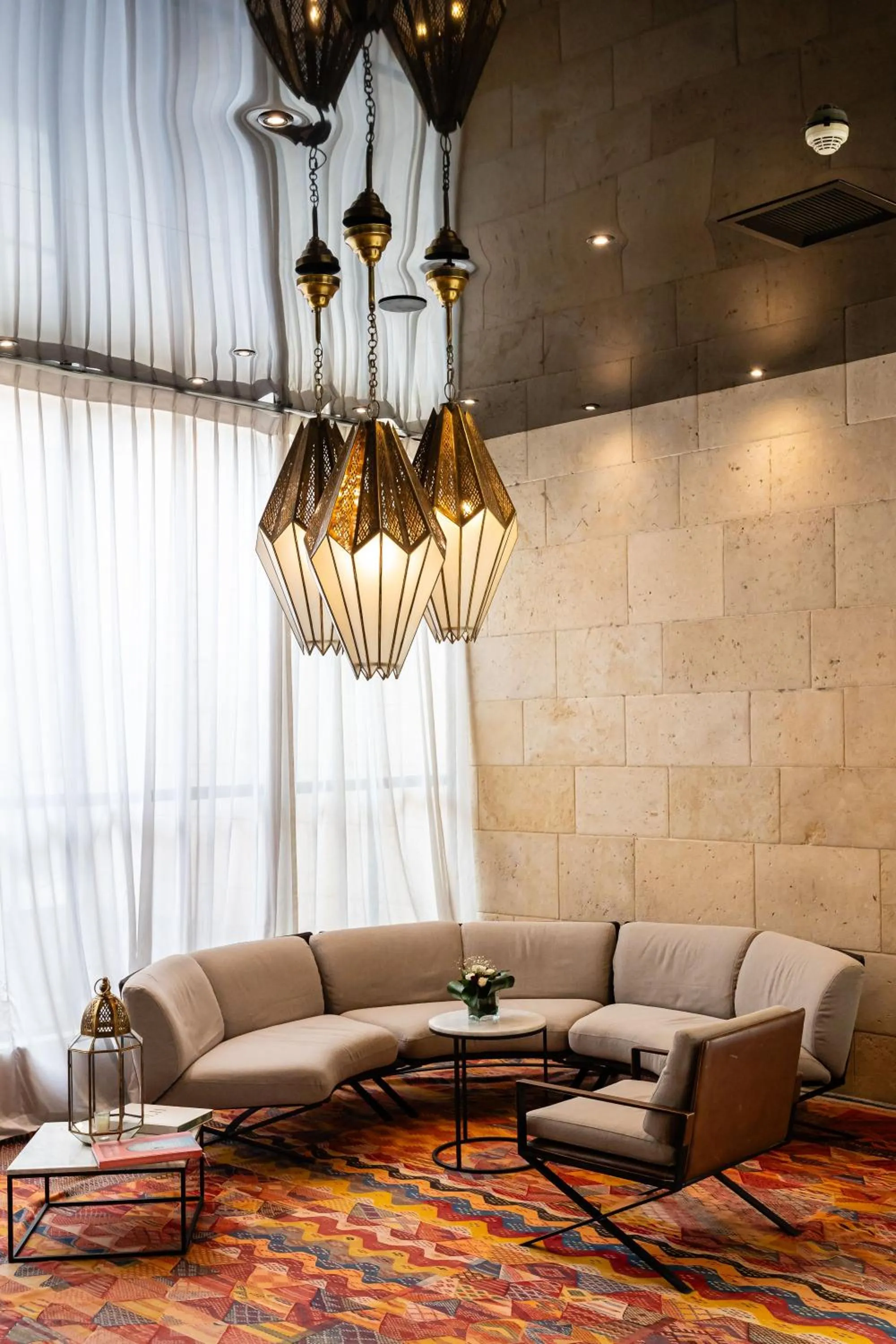 Seating area in Hotel Sahrai