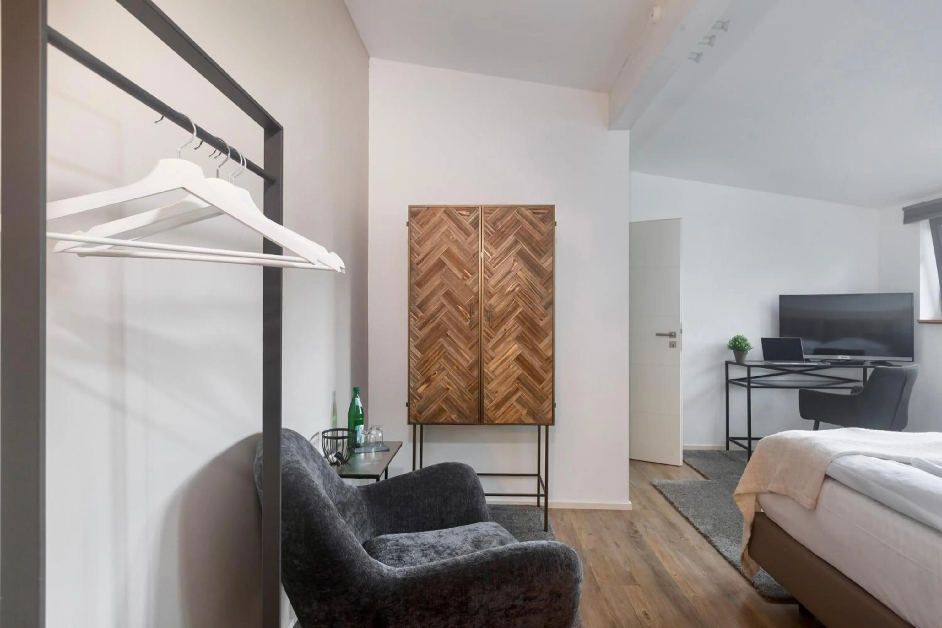 Bed in SEEBADHOF Berlin-Rangsdorf