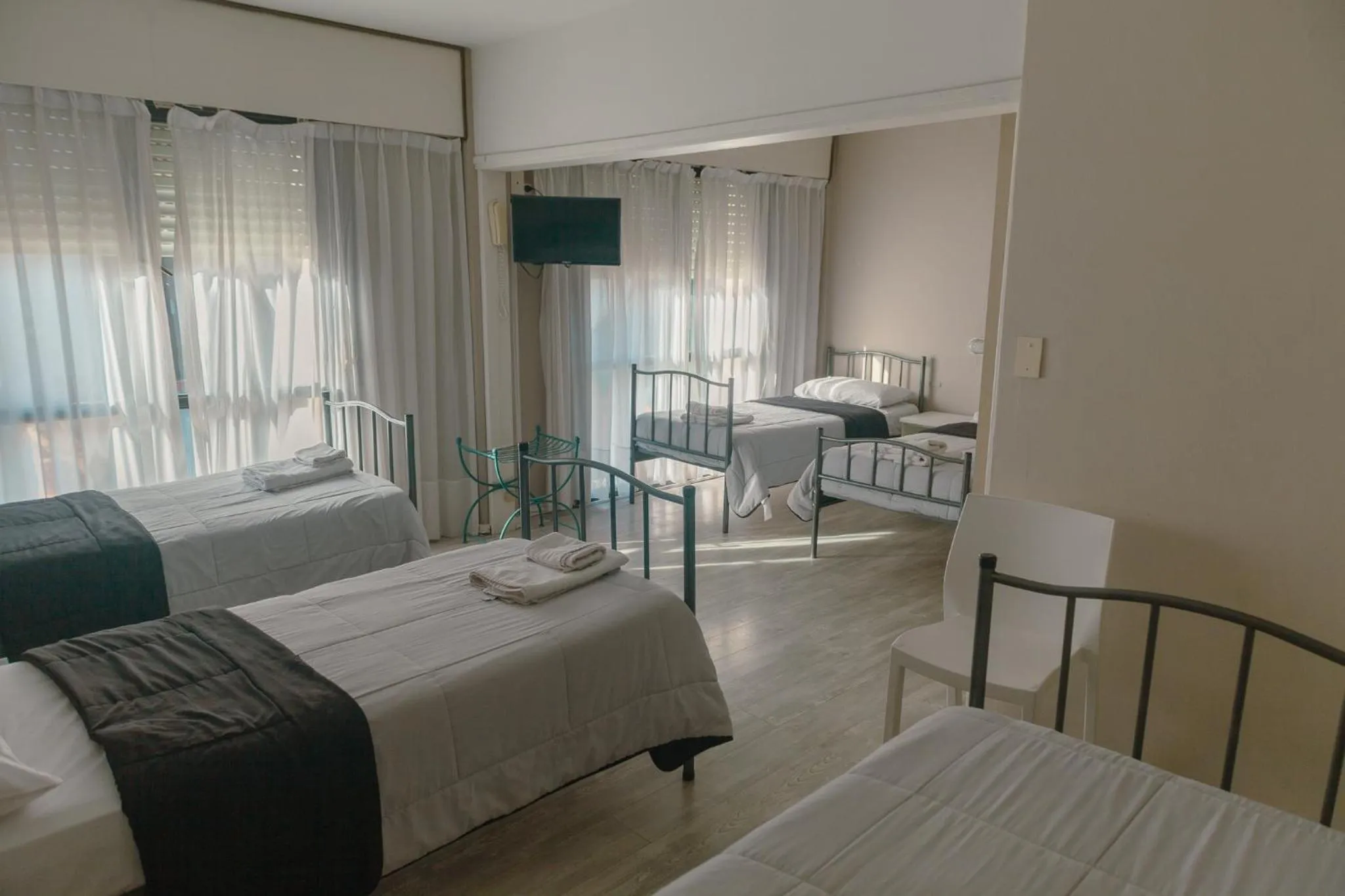 Bed in Rayentray Hostal