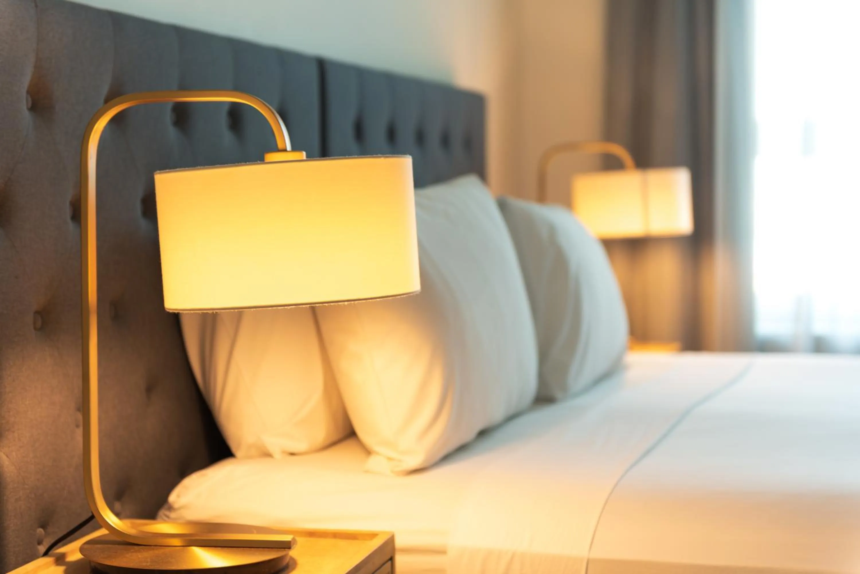 Bed in Darwin Harbour Suites