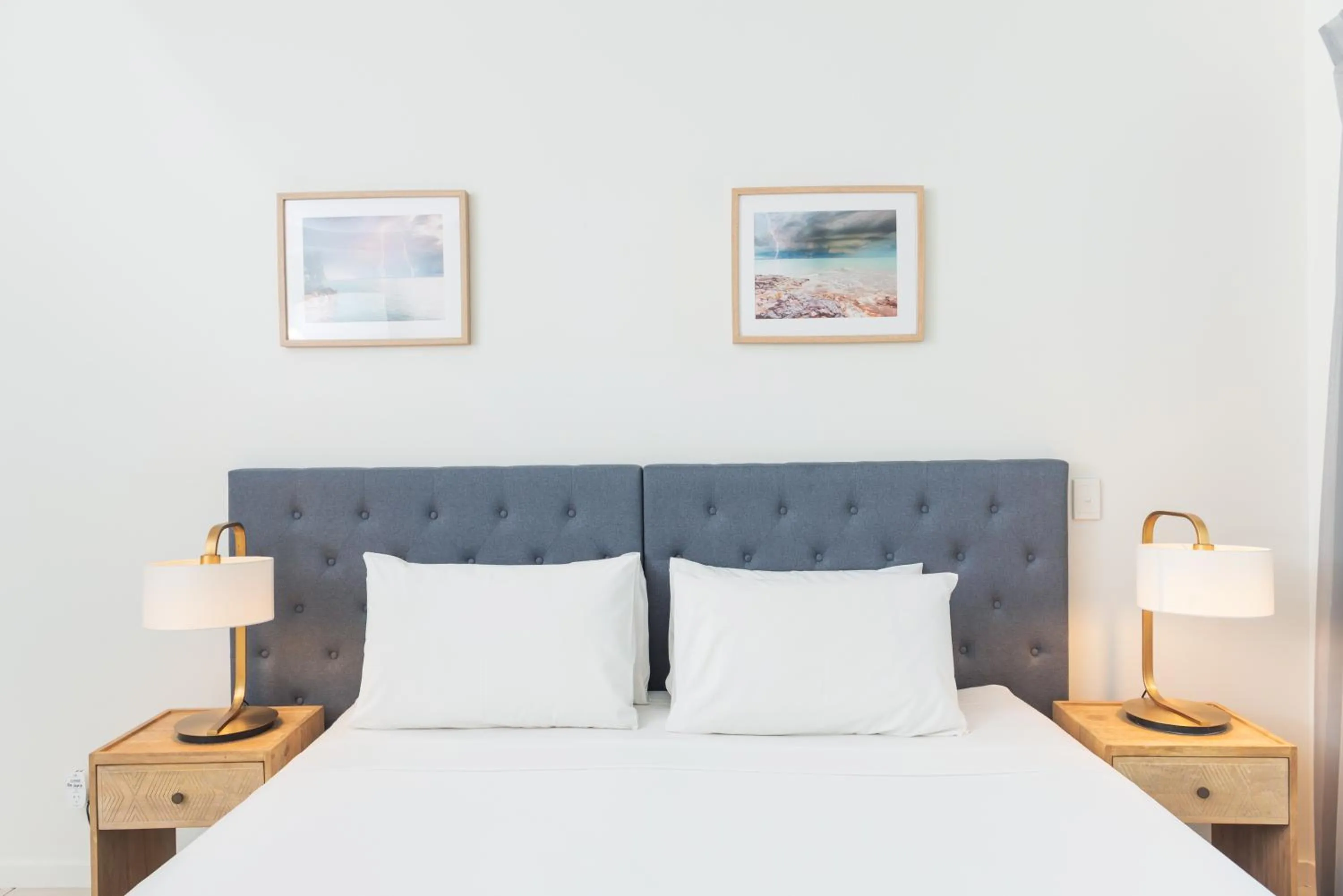 Bed in Darwin Harbour Suites