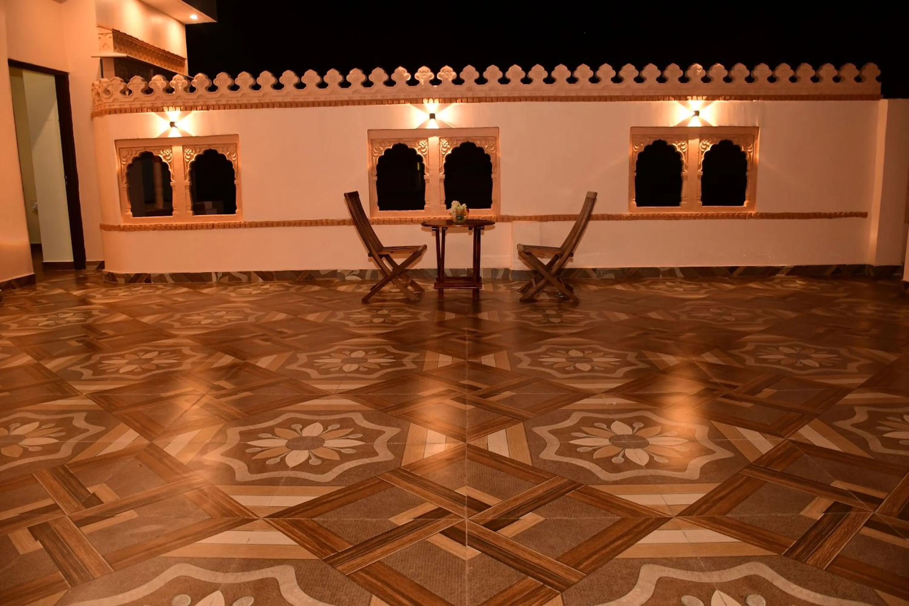 Balcony/Terrace in The Vantage Haveli