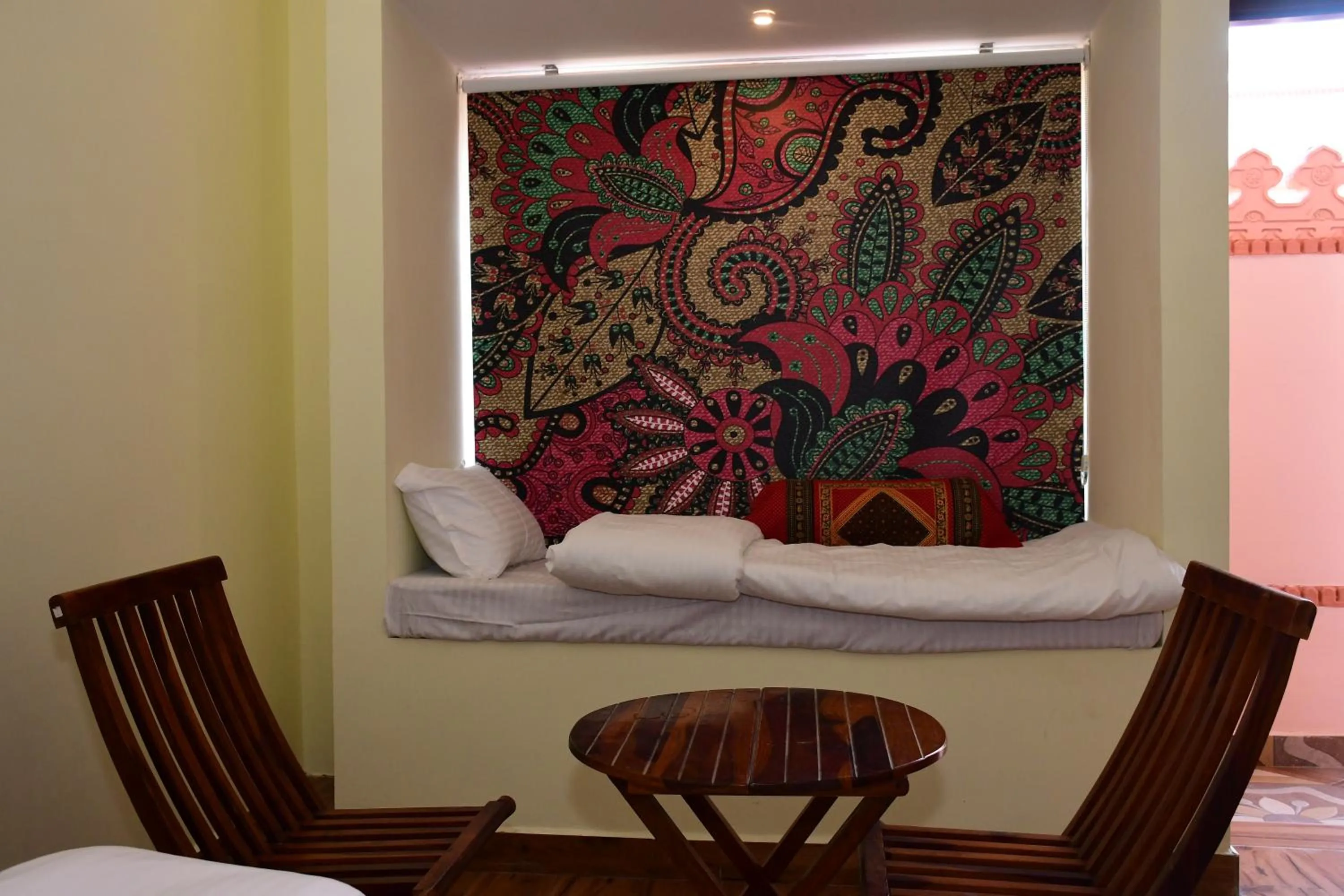 Decorative detail in The Vantage Haveli