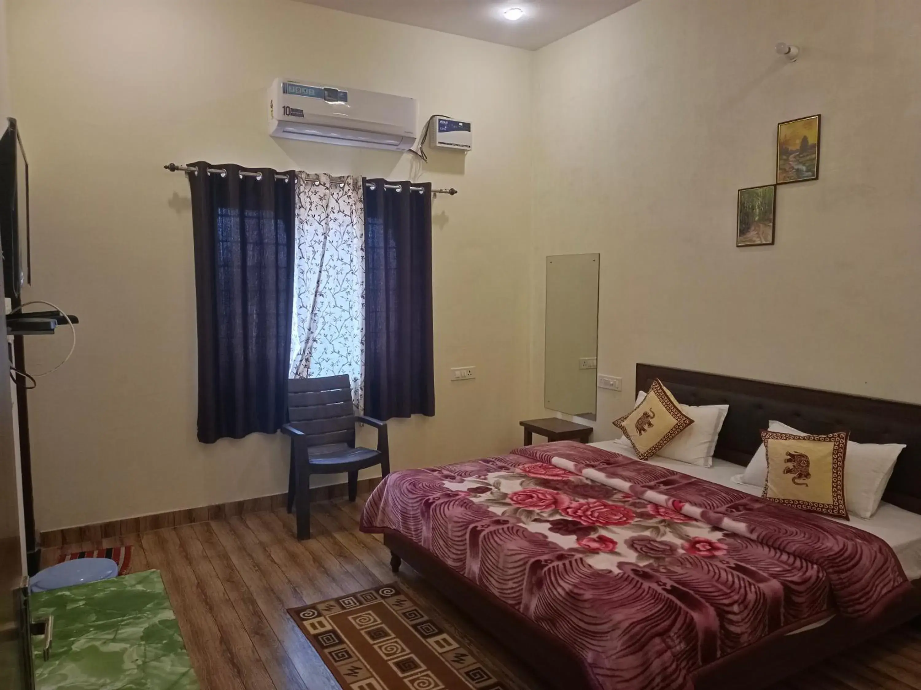 Bedroom, Bed in The Vantage Haveli Bedroom, Bed in The Vantage Haveli