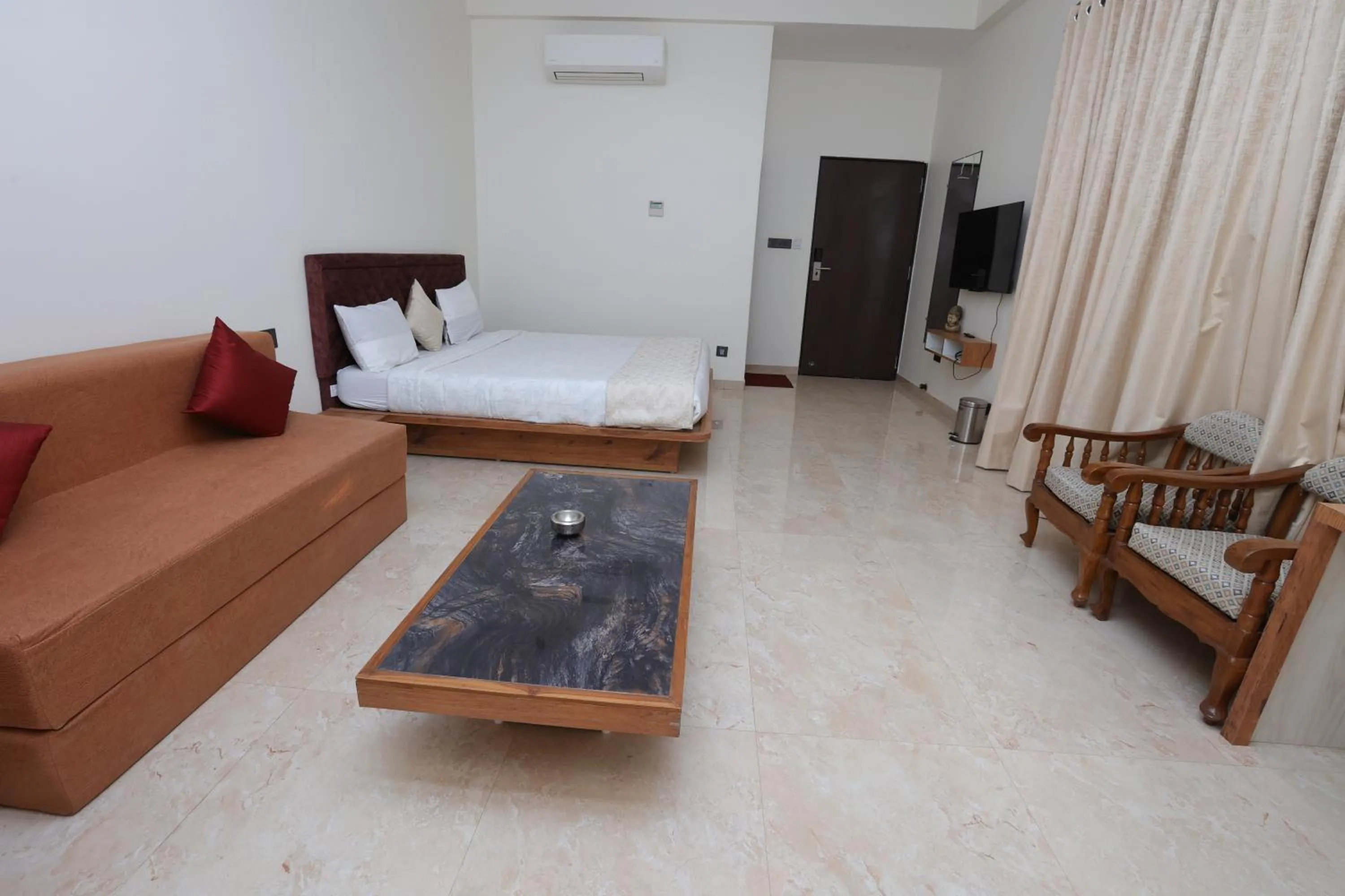 Living room, Bed in The Heritage Conventions