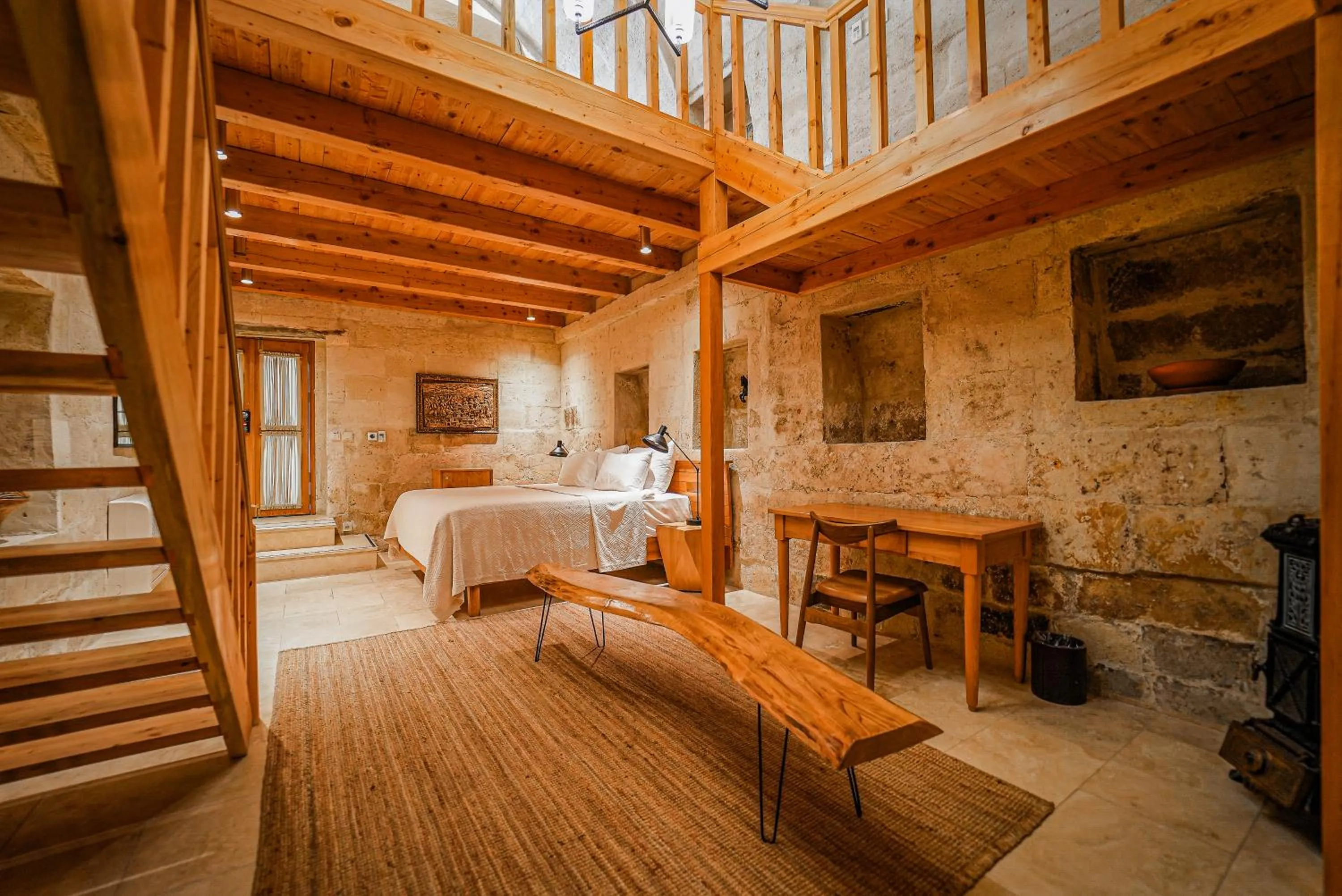 Bed in Sedirli Konak Hotel