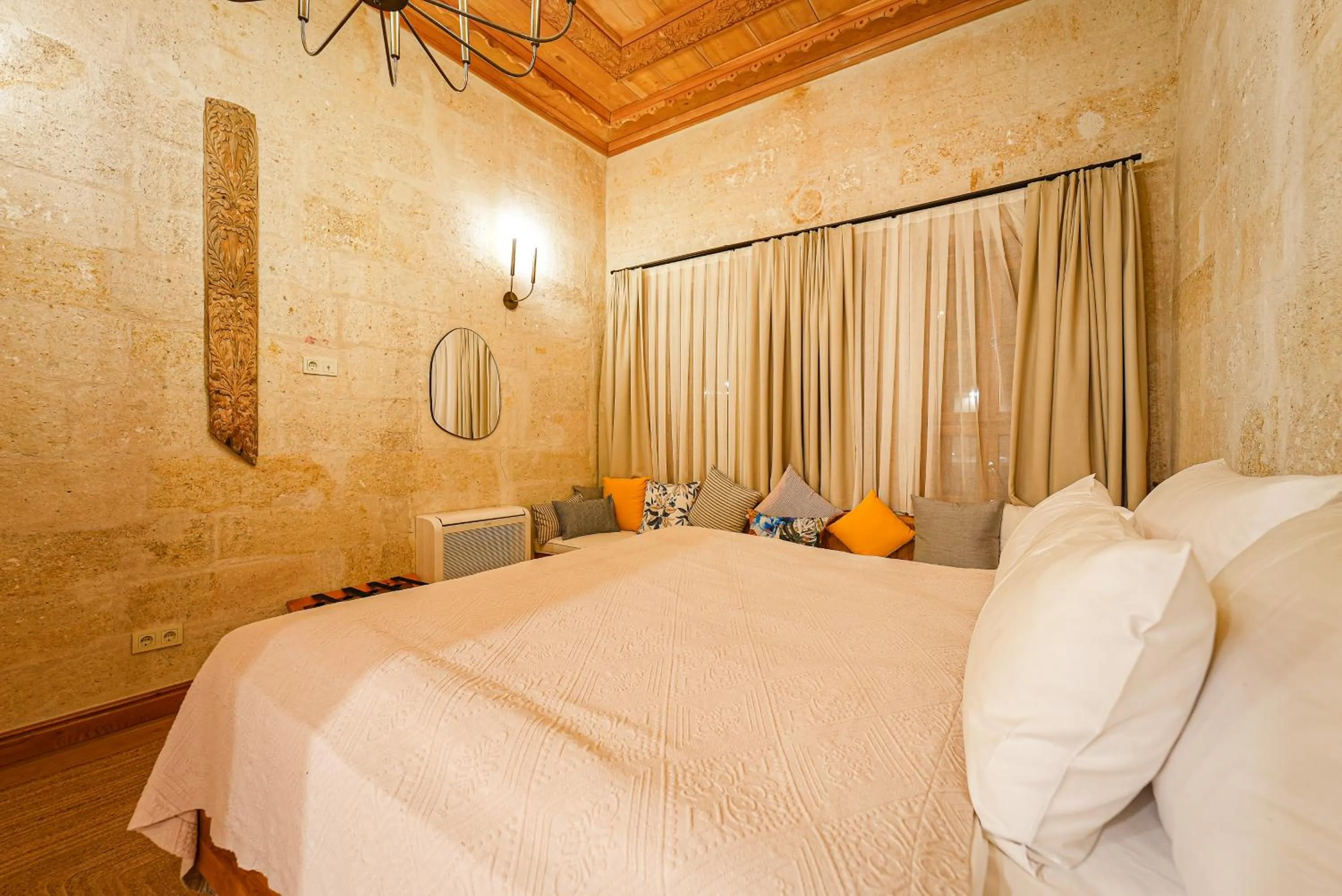 Bed in Sedirli Konak Hotel