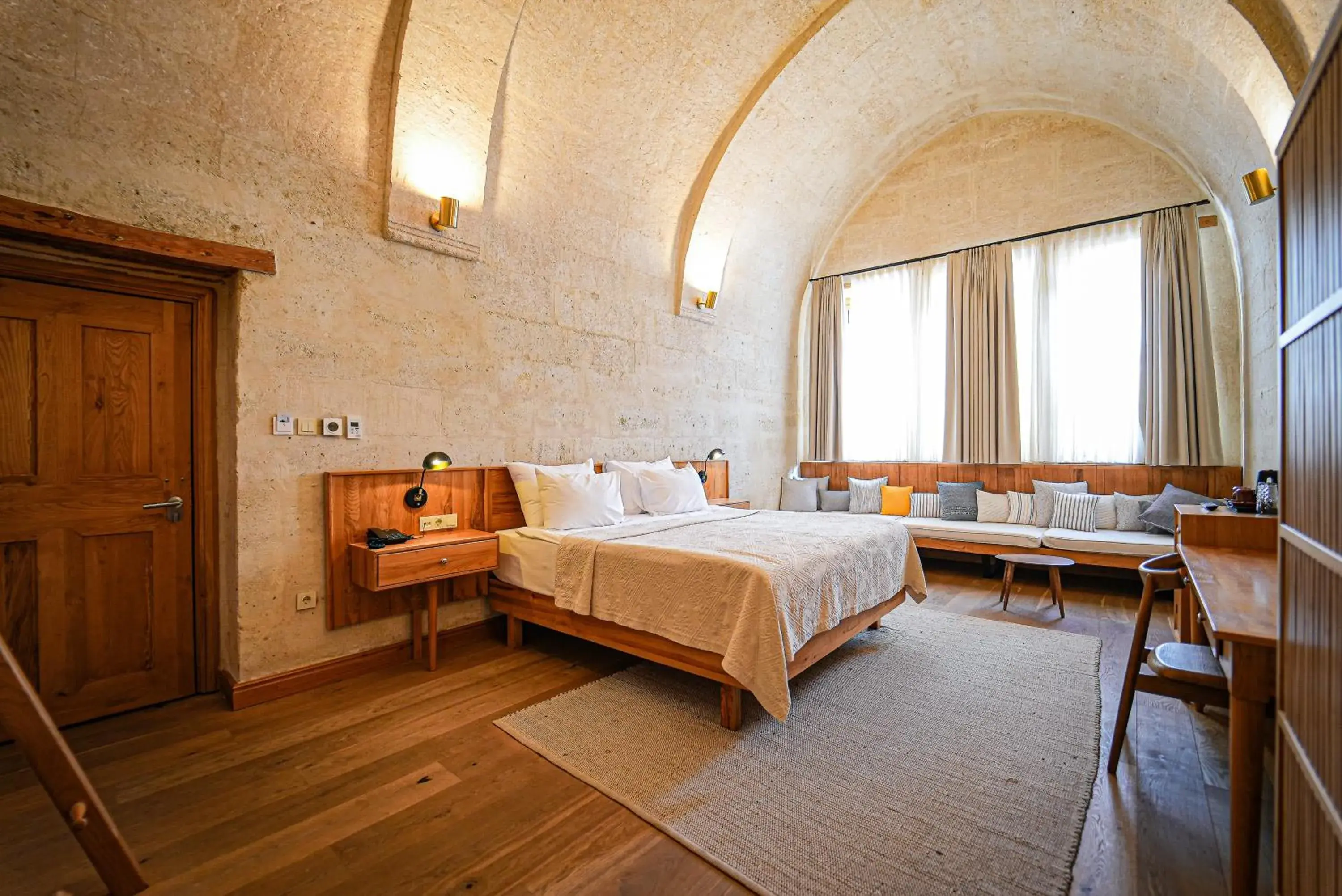 Bed in Sedirli Konak Hotel Bed in Sedirli Konak Hotel