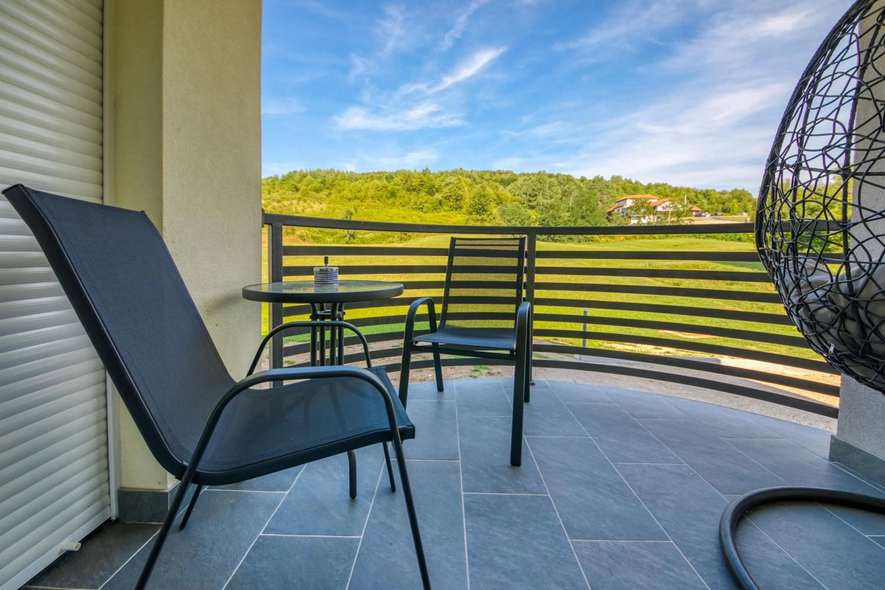 Balcony/Terrace in Apartmani Leptir