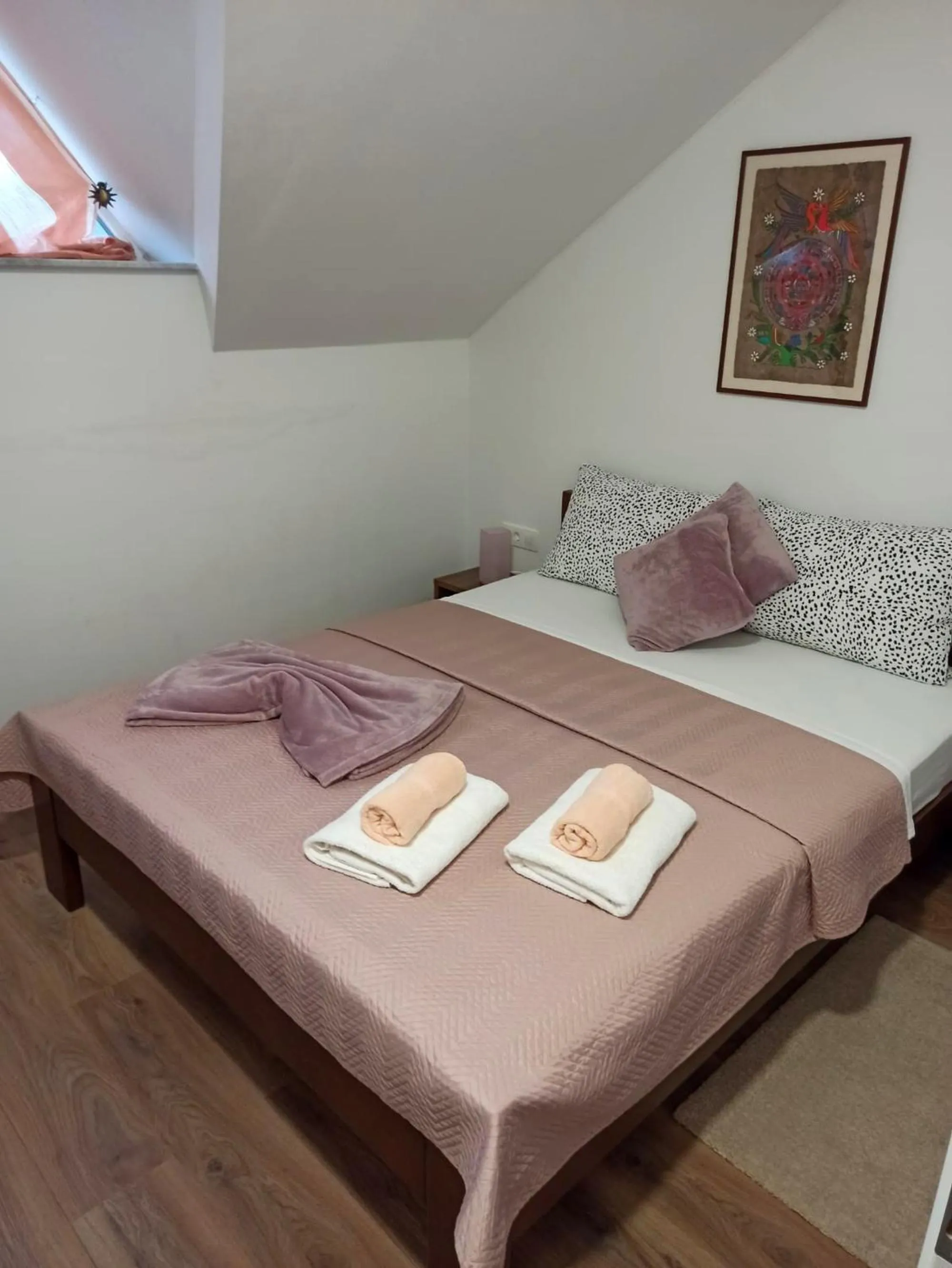 Bed in Apartmani Leptir