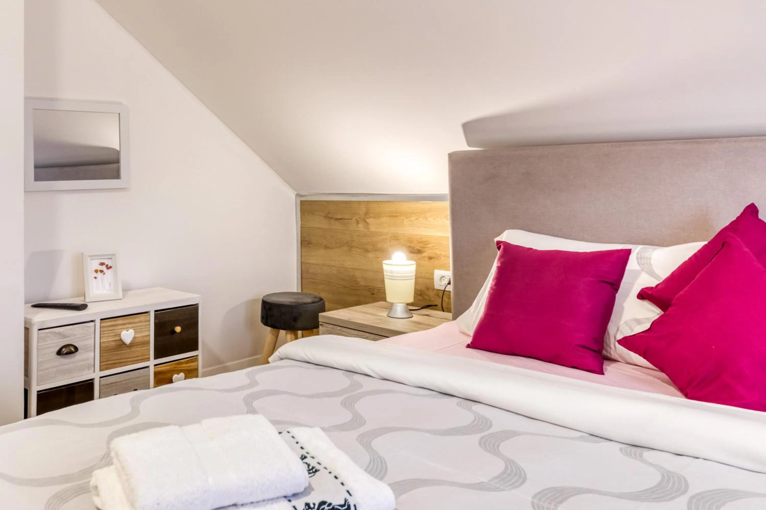 Bed in Apartmani Leptir