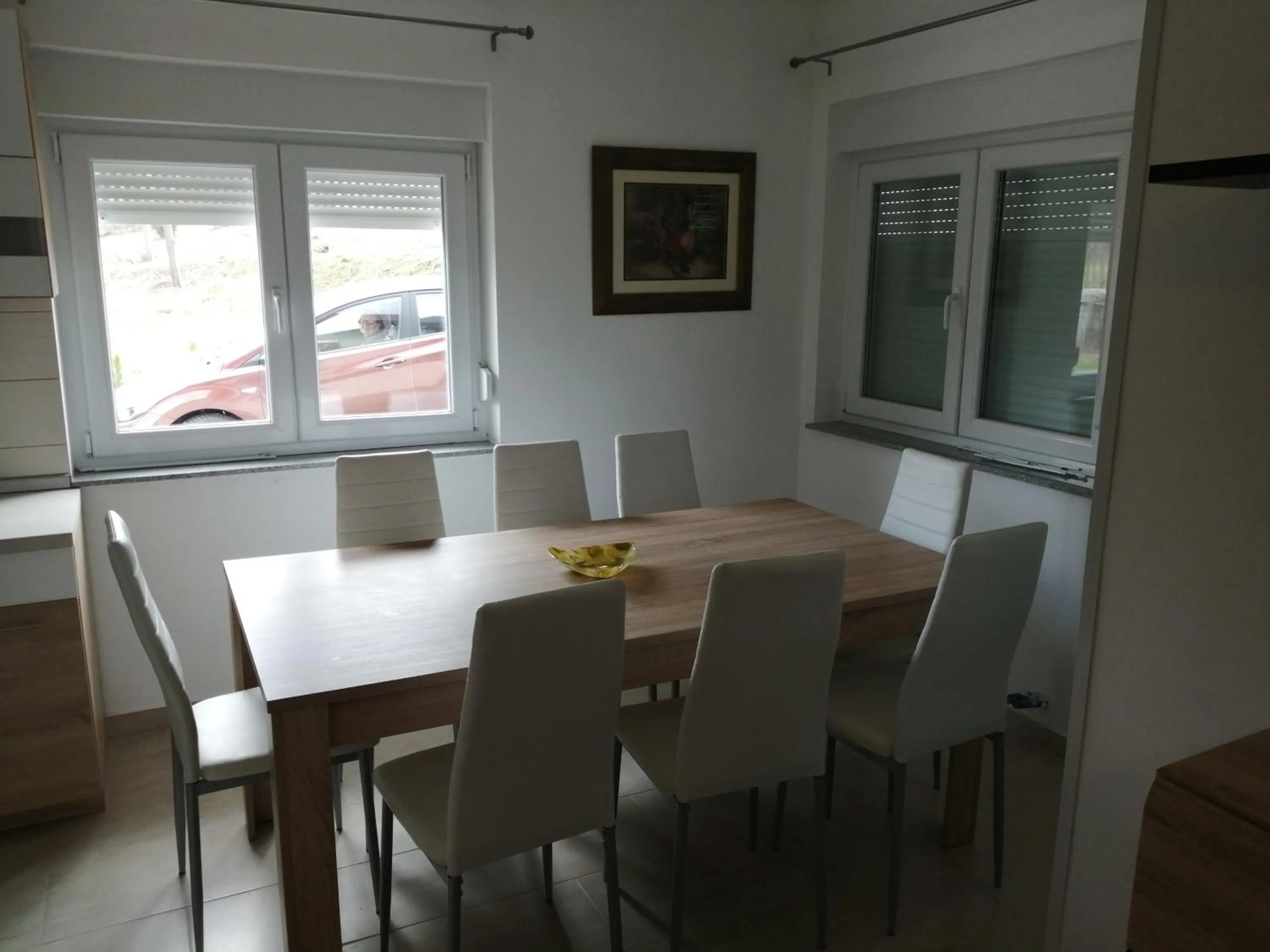 Kitchen or kitchenette in Apartmani Leptir