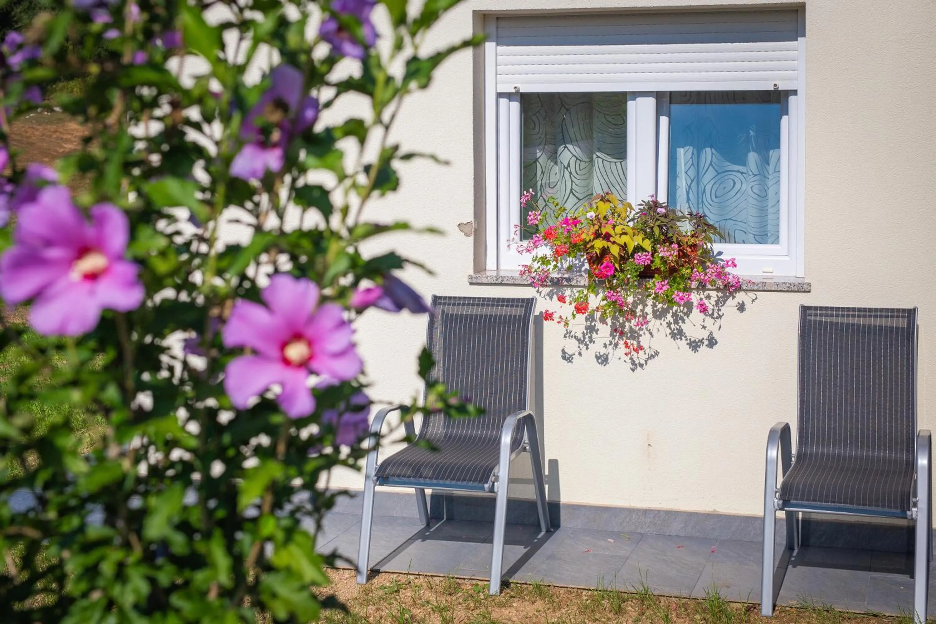 Patio in Apartmani Leptir