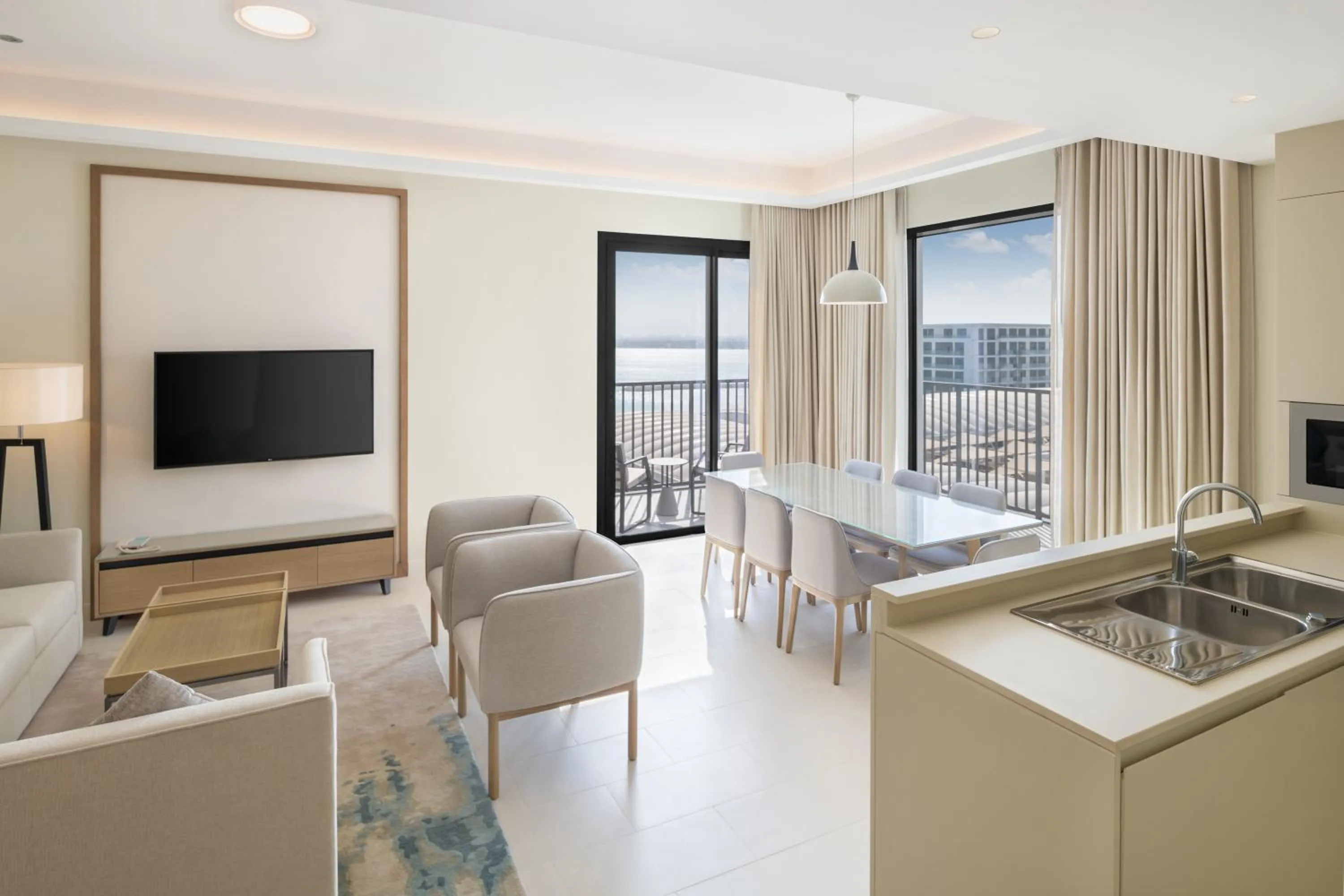 Kitchen or kitchenette in Vida Beach Resort Marassi Al Bahrain