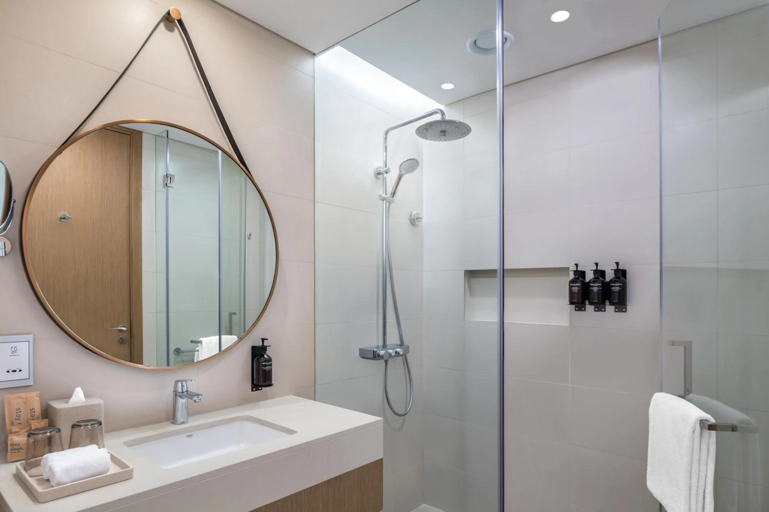 Shower in Vida Beach Resort Marassi Al Bahrain