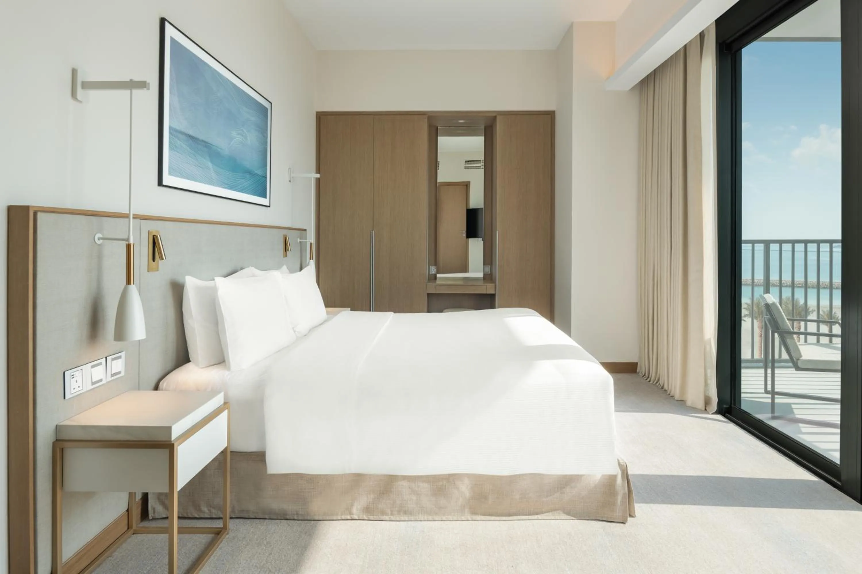 Bed in Vida Beach Resort Marassi Al Bahrain