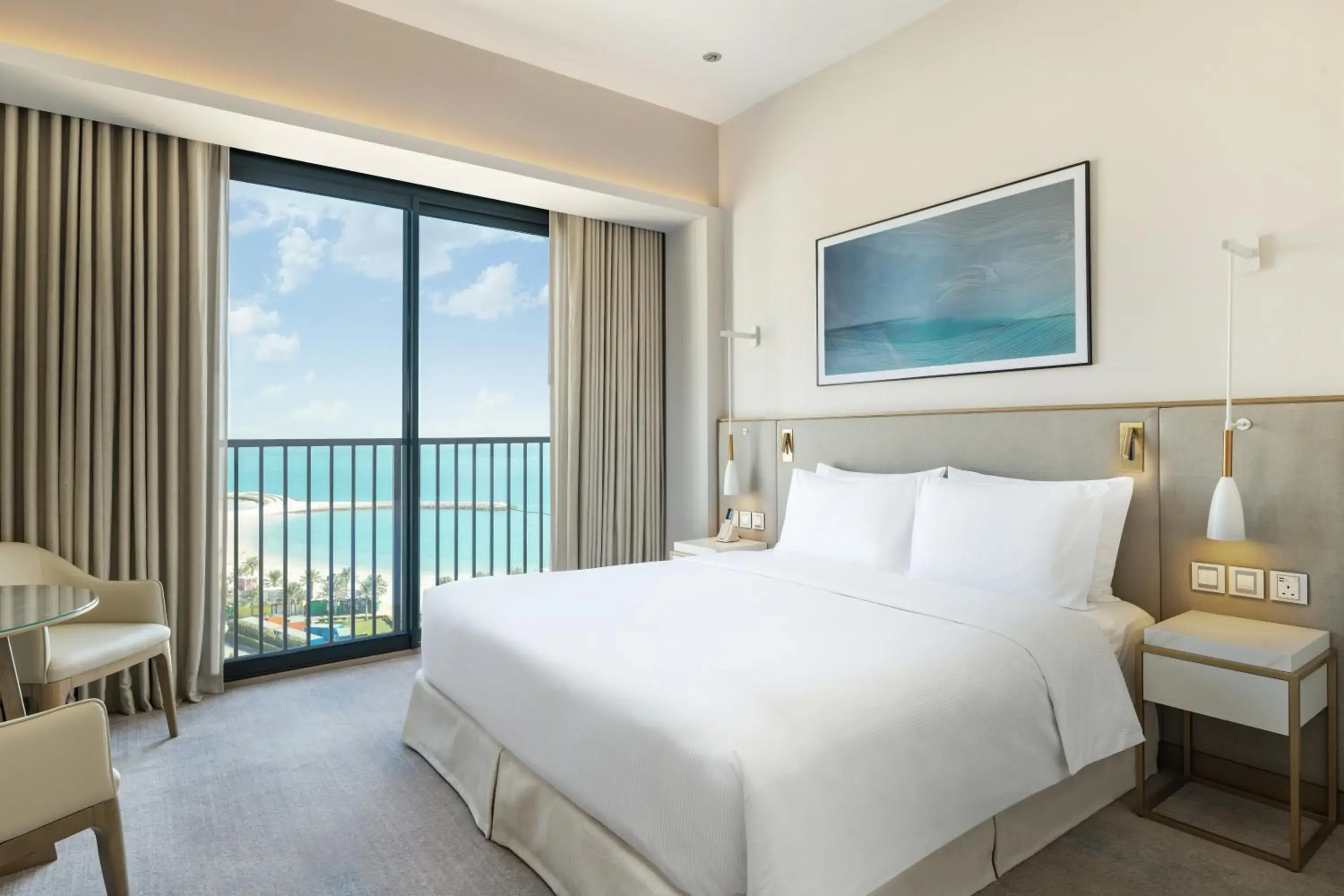 Sea view, Bed in Vida Beach Resort Marassi Al Bahrain Sea view, Bed in Vida Beach Resort Marassi Al Bahrain