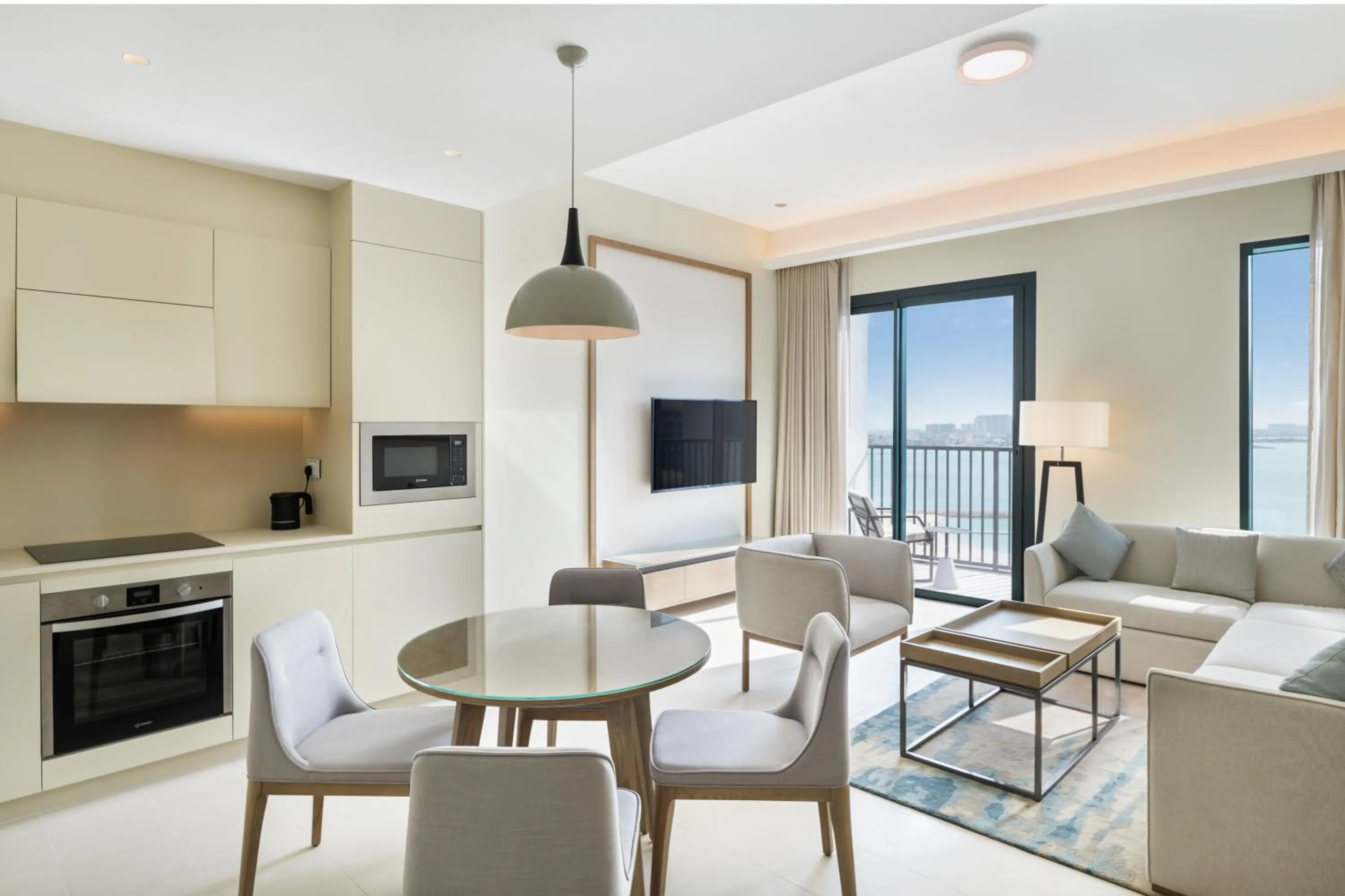 Living room in Vida Beach Resort Marassi Al Bahrain