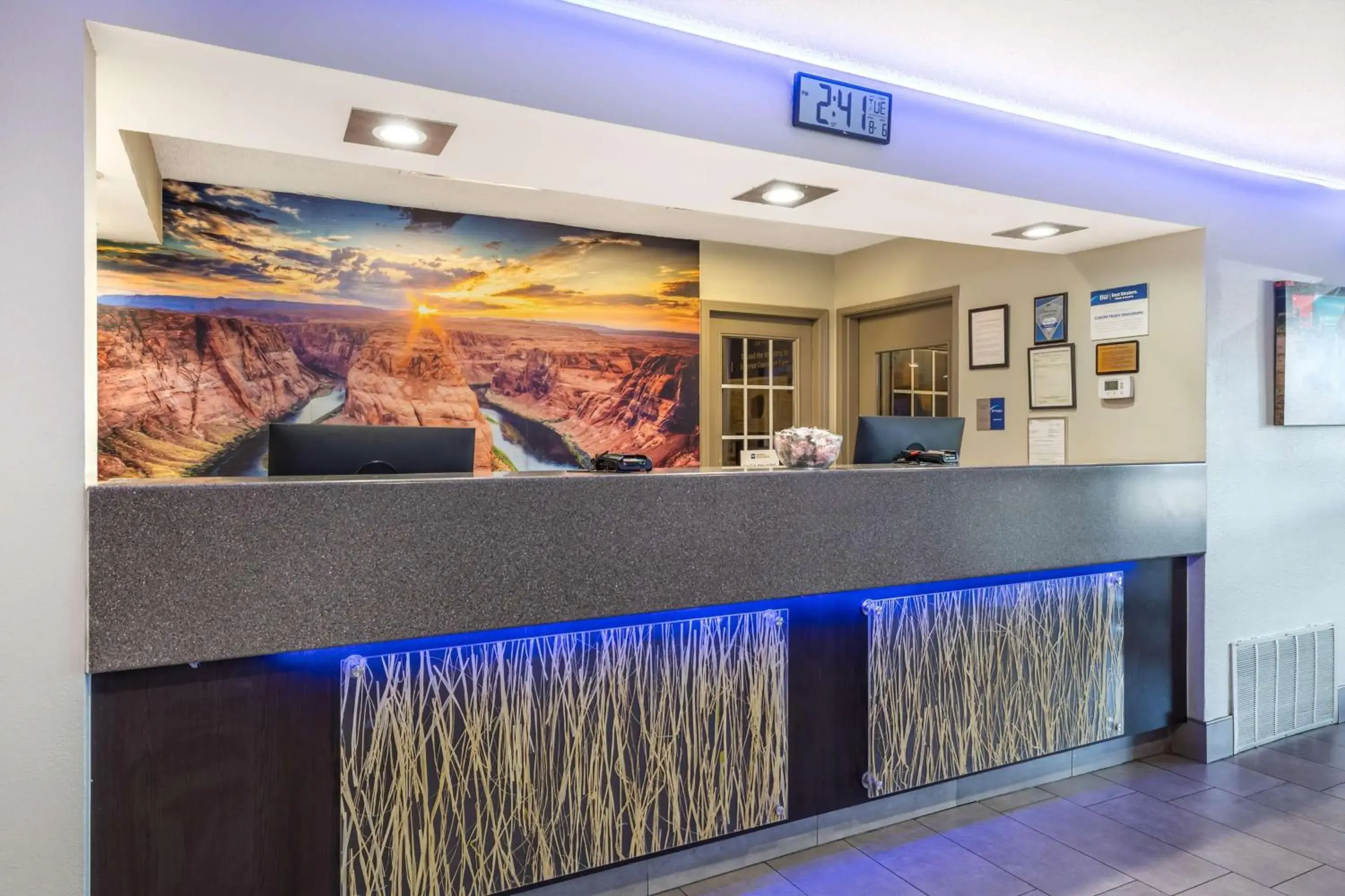 Lobby or reception in Best Western McCarran Inn Lobby or reception in Best Western McCarran Inn