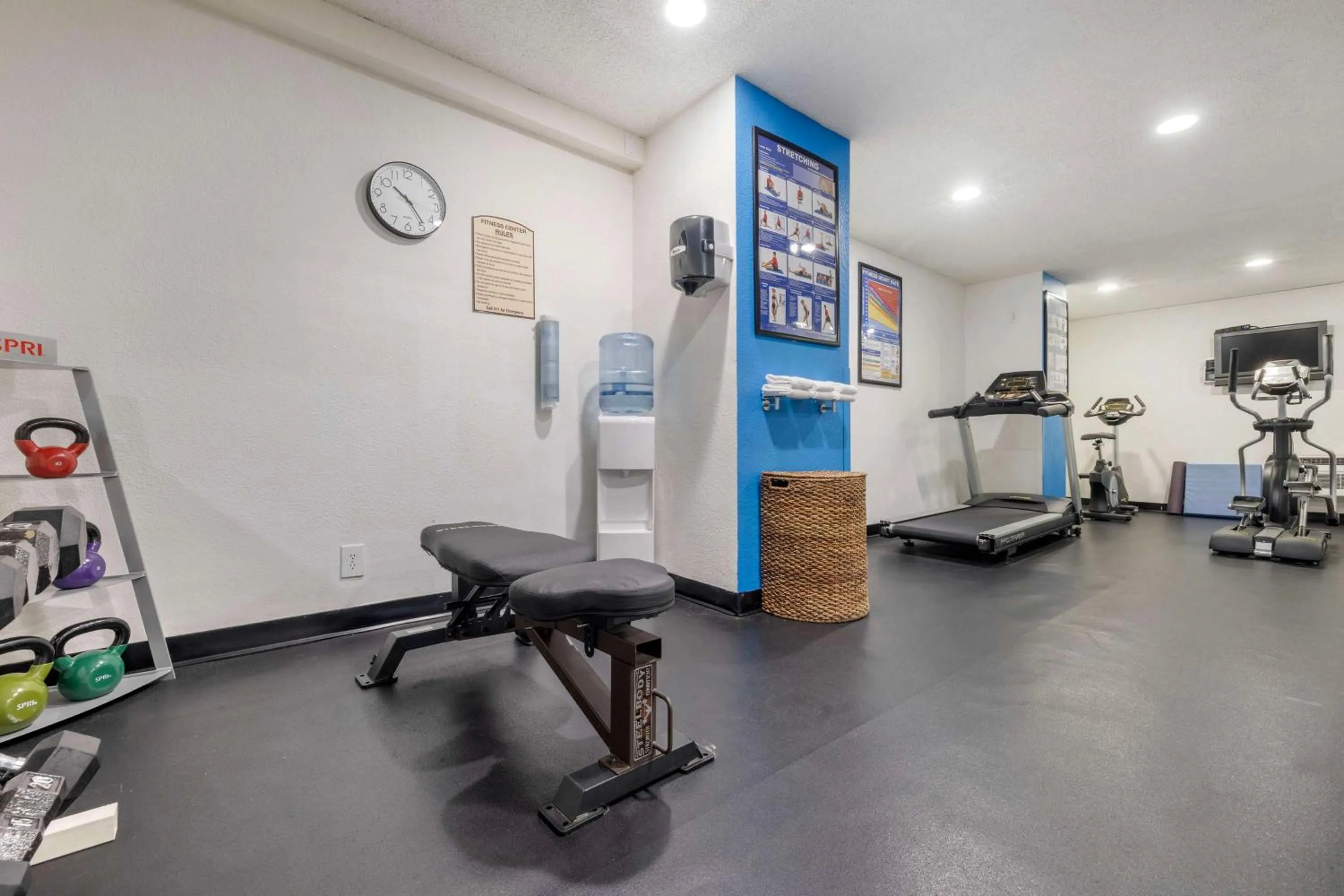Fitness centre/facilities in Best Western McCarran Inn