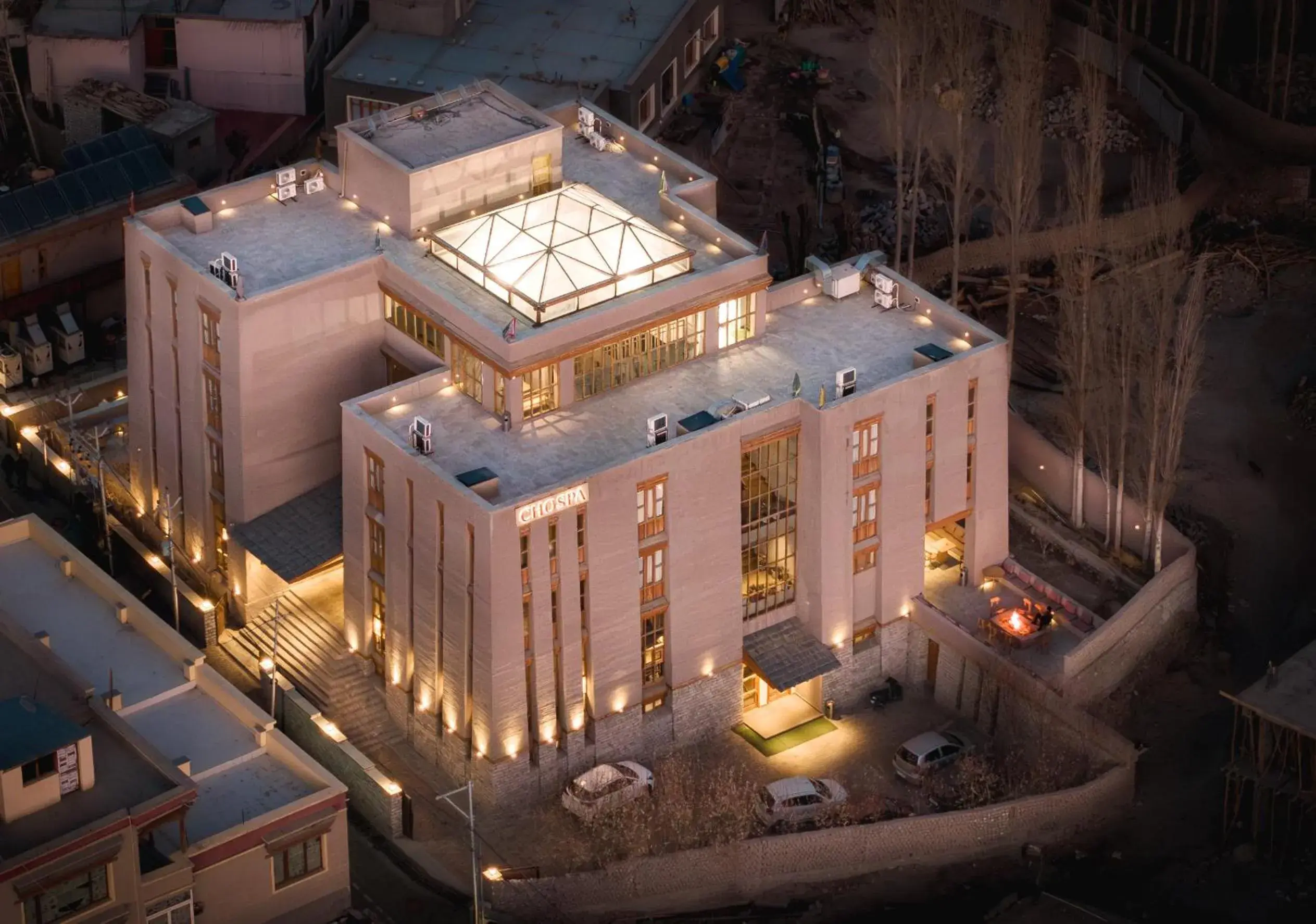 Property building in Chospa Hotel, Leh Property building in Chospa Hotel, Leh