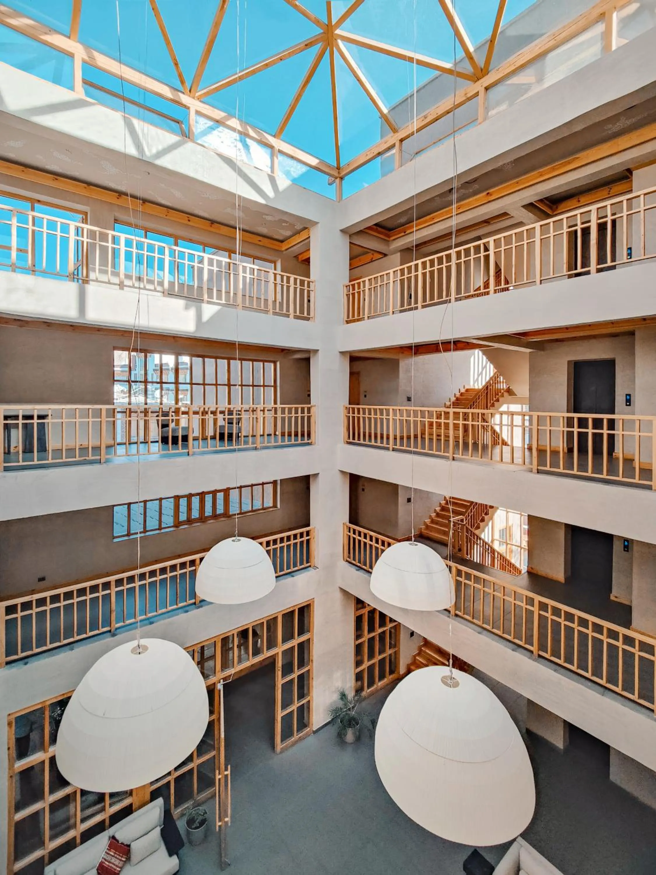 Property building in Chospa Hotel, Leh