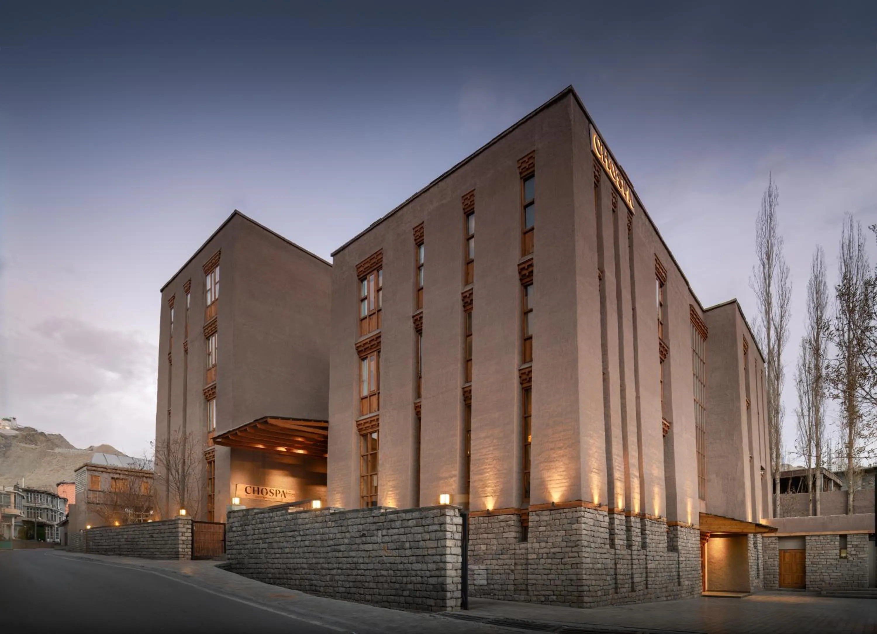 Property building in Chospa Hotel, Leh